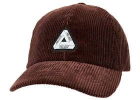 Palace Cord Tri-Ferg Patch 6-Panel Brown