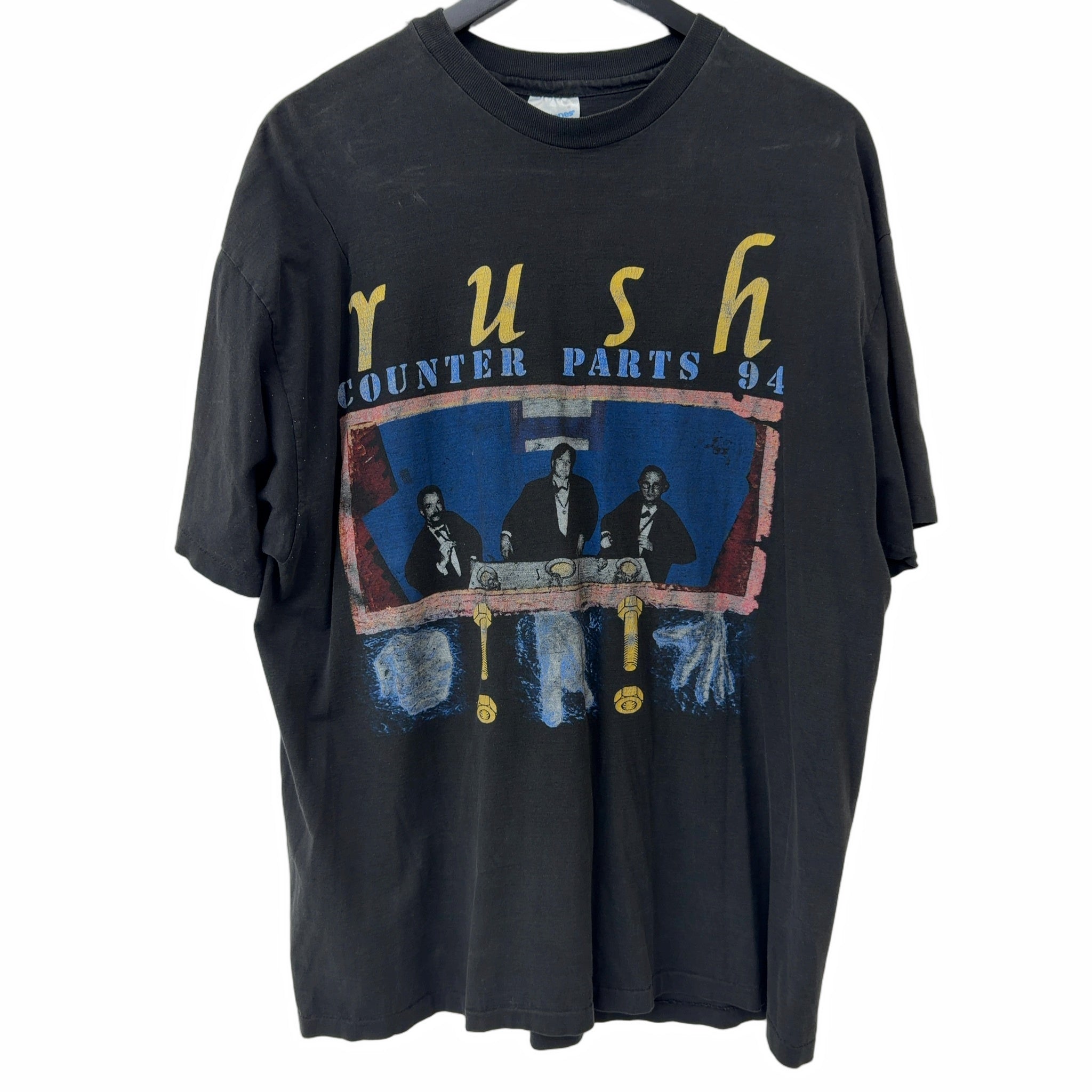 Vintage 1994 Rush Counter Parts Tee
