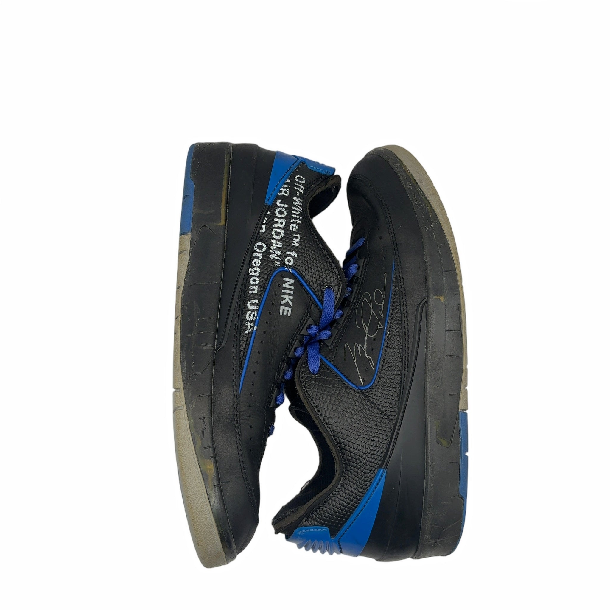 Jordan 2 Retro Low SP Off-White Black Blue
