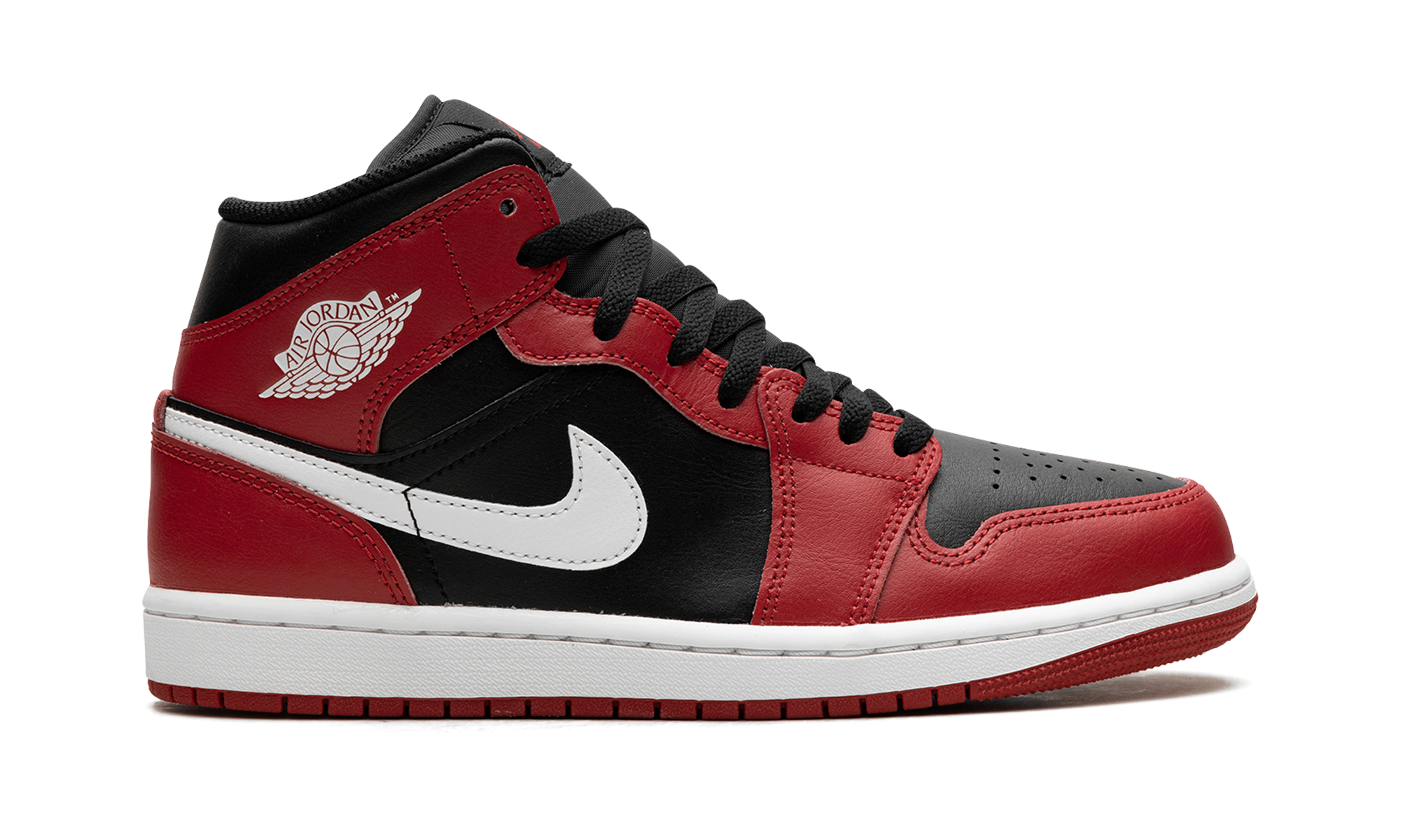 Jordan 1 Mid Gym Red Black White (2024)