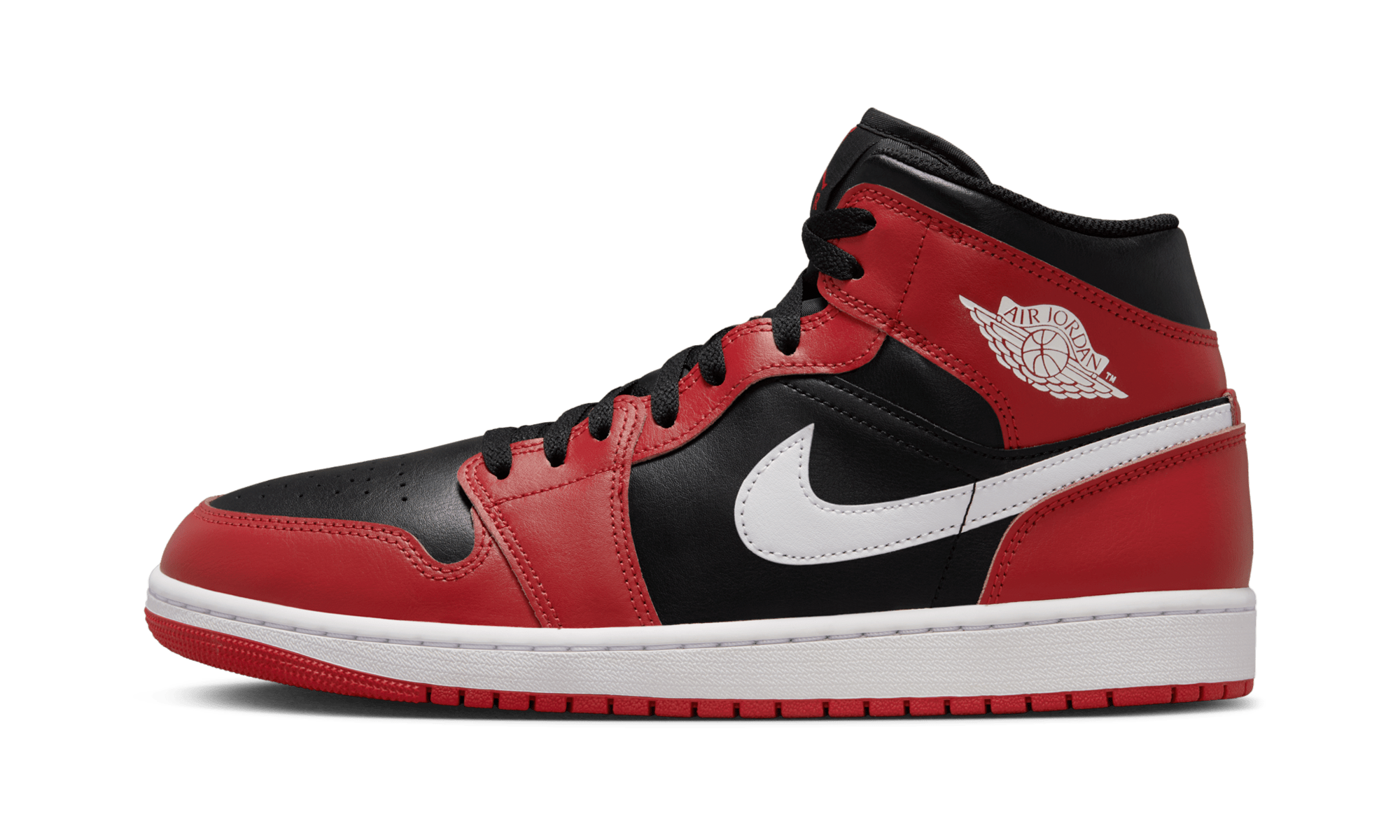Jordan 1 Mid Gym Red Black White (2024)