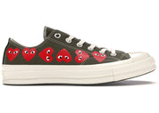 Converse Chuck Taylor All Star 70 Ox Comme des Garcons Multi Heart Green