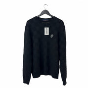 Louis Vuitton Embellished Wool Damier Pullover