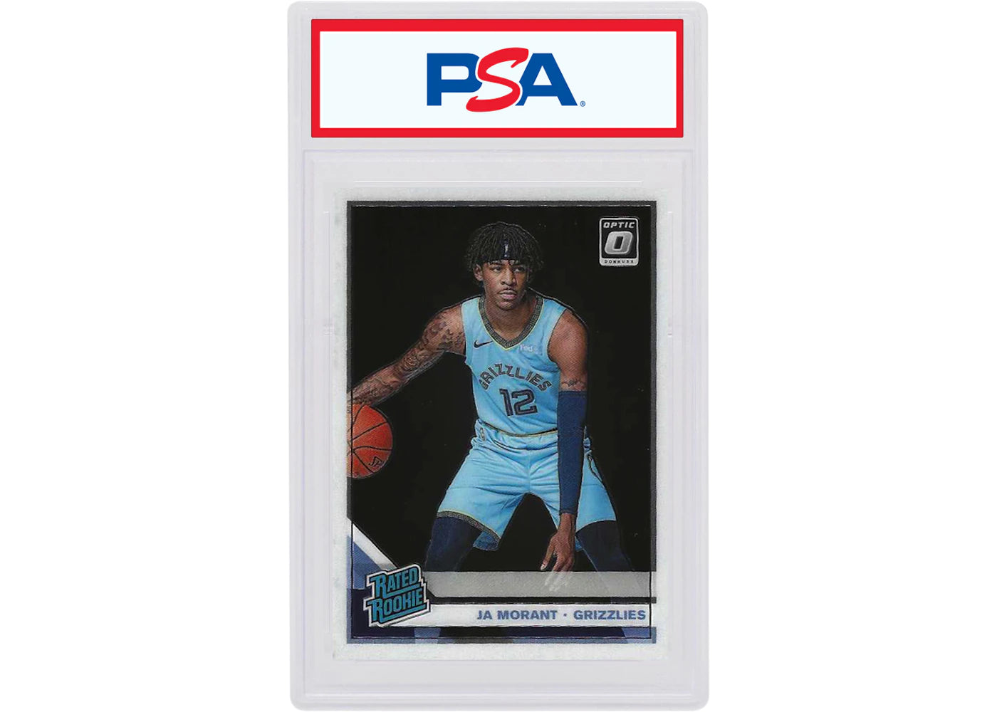 Ja Morant 2019 Panini Donruss Optic Rookie #168 (PSA or BGS Graded)