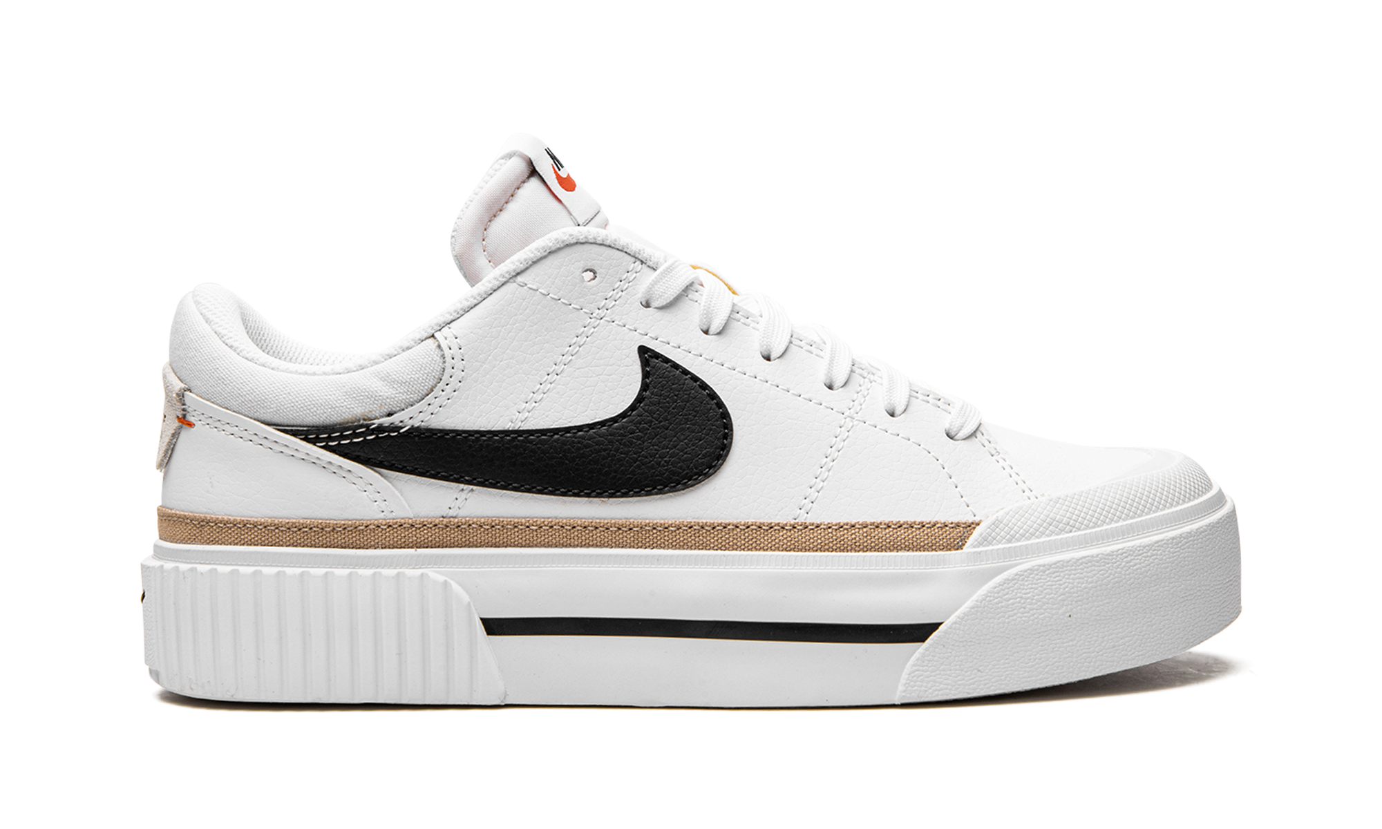 Nike Court Legacy Lift White Black (Women's)