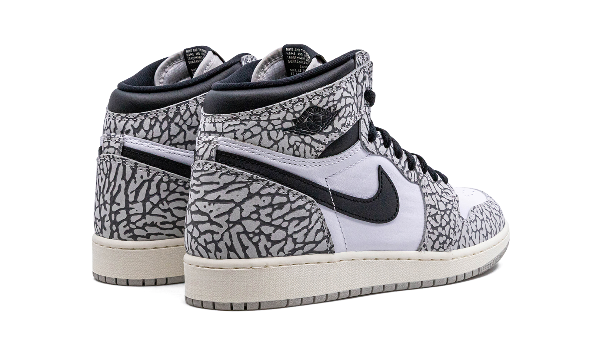 Jordan 1 Retro High OG White Cement (GS)