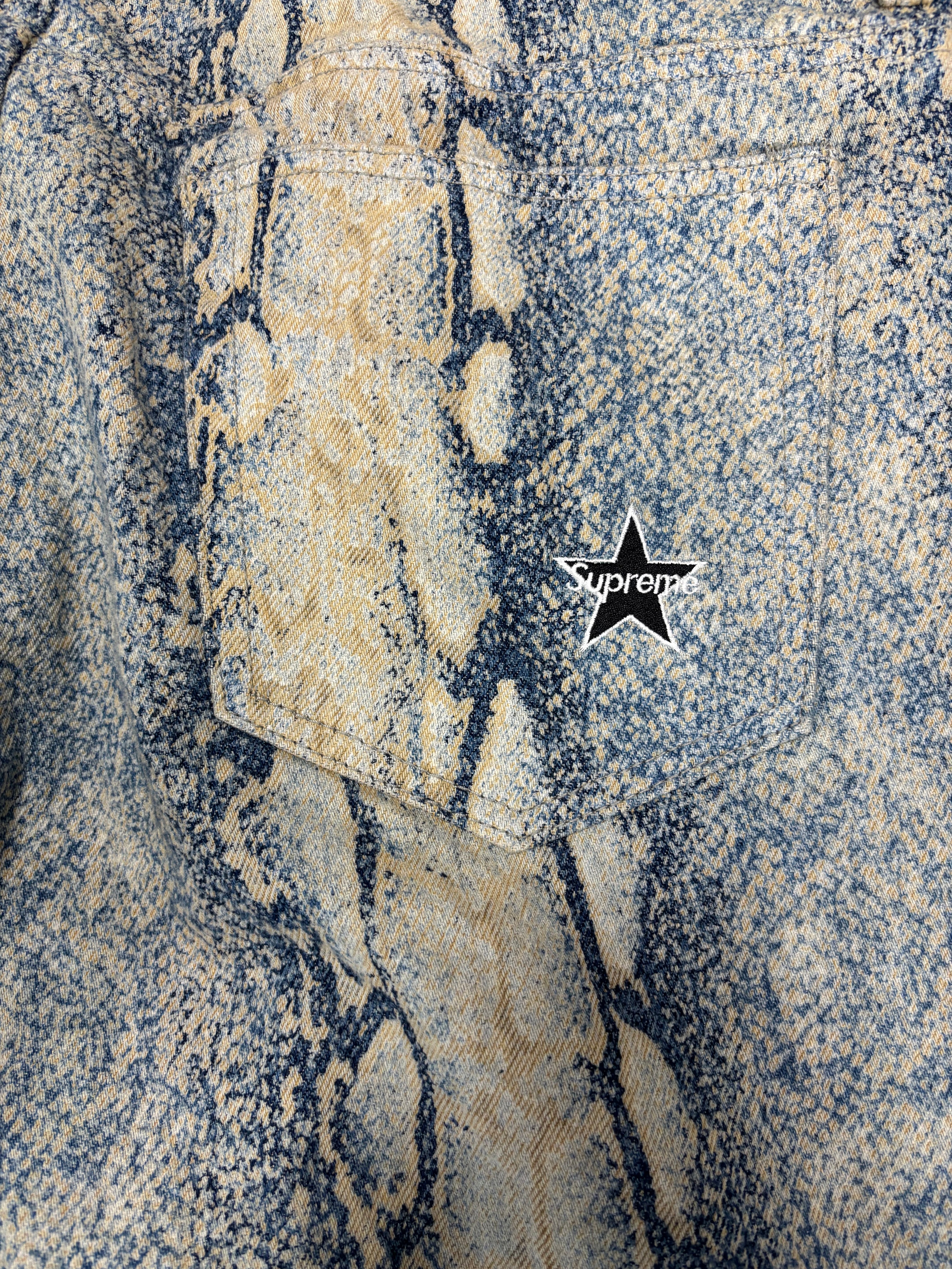 Supreme Regular Jean (FW24) Snake