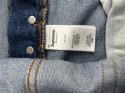 Supreme Distressed Loose Fit Selvedge Jean (SS25) Washed Indigo