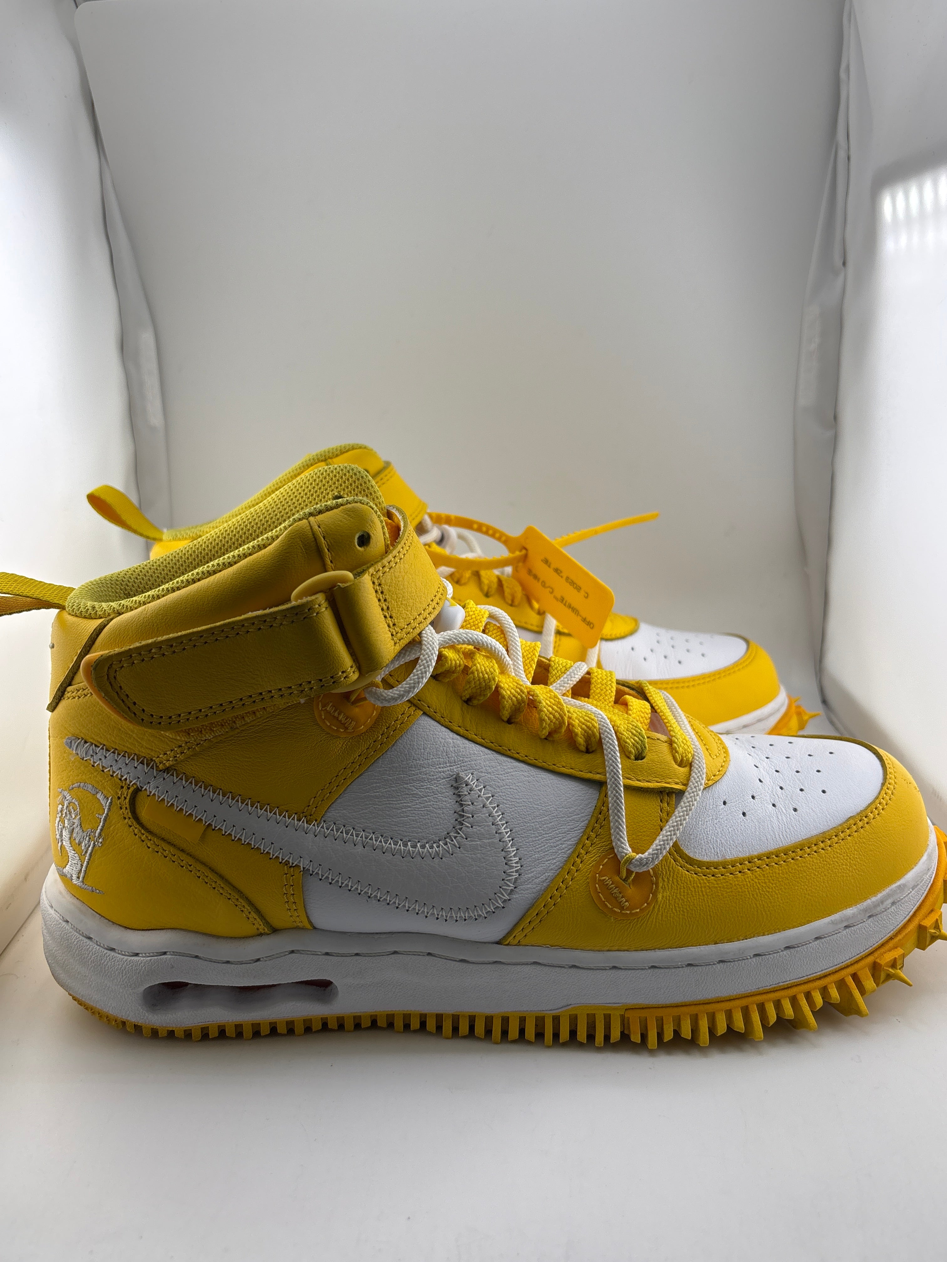 Nike Air Force 1 Mid SP Off-White Varsity Maize