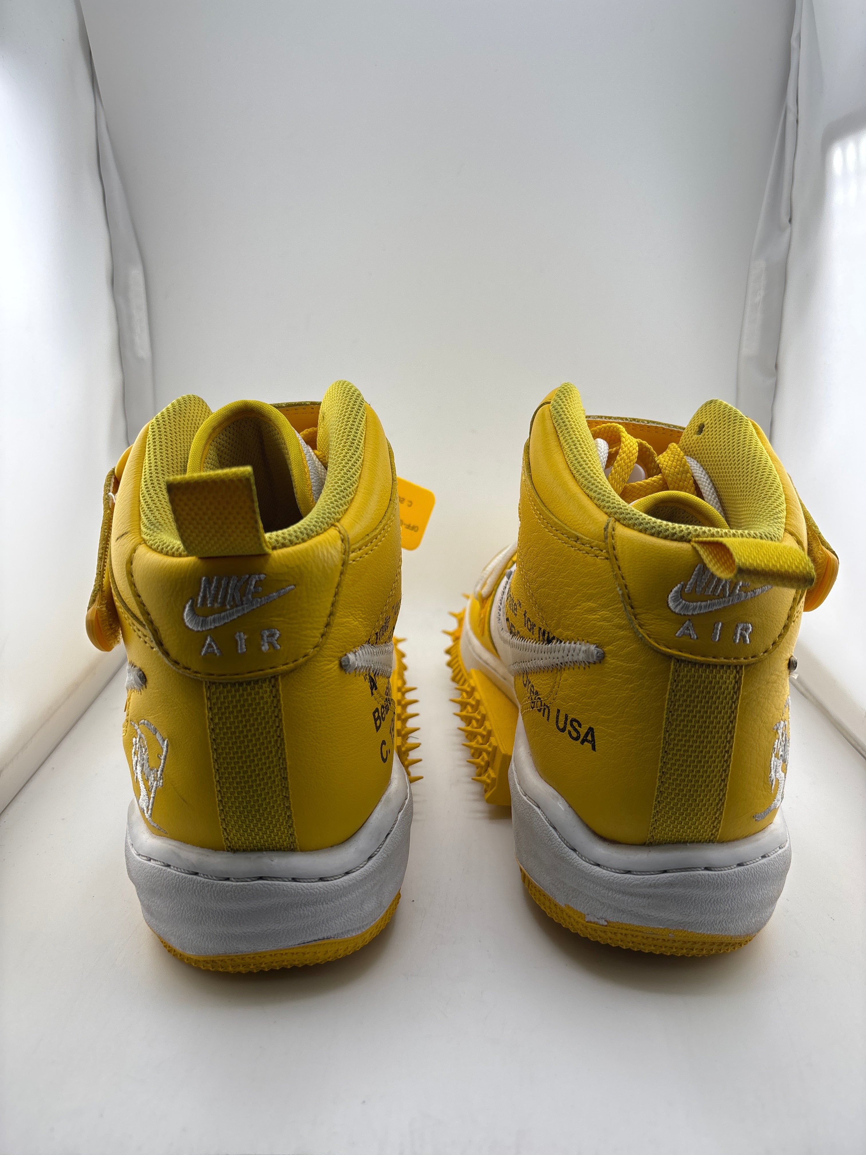Nike Air Force 1 Mid SP Off-White Varsity Maize