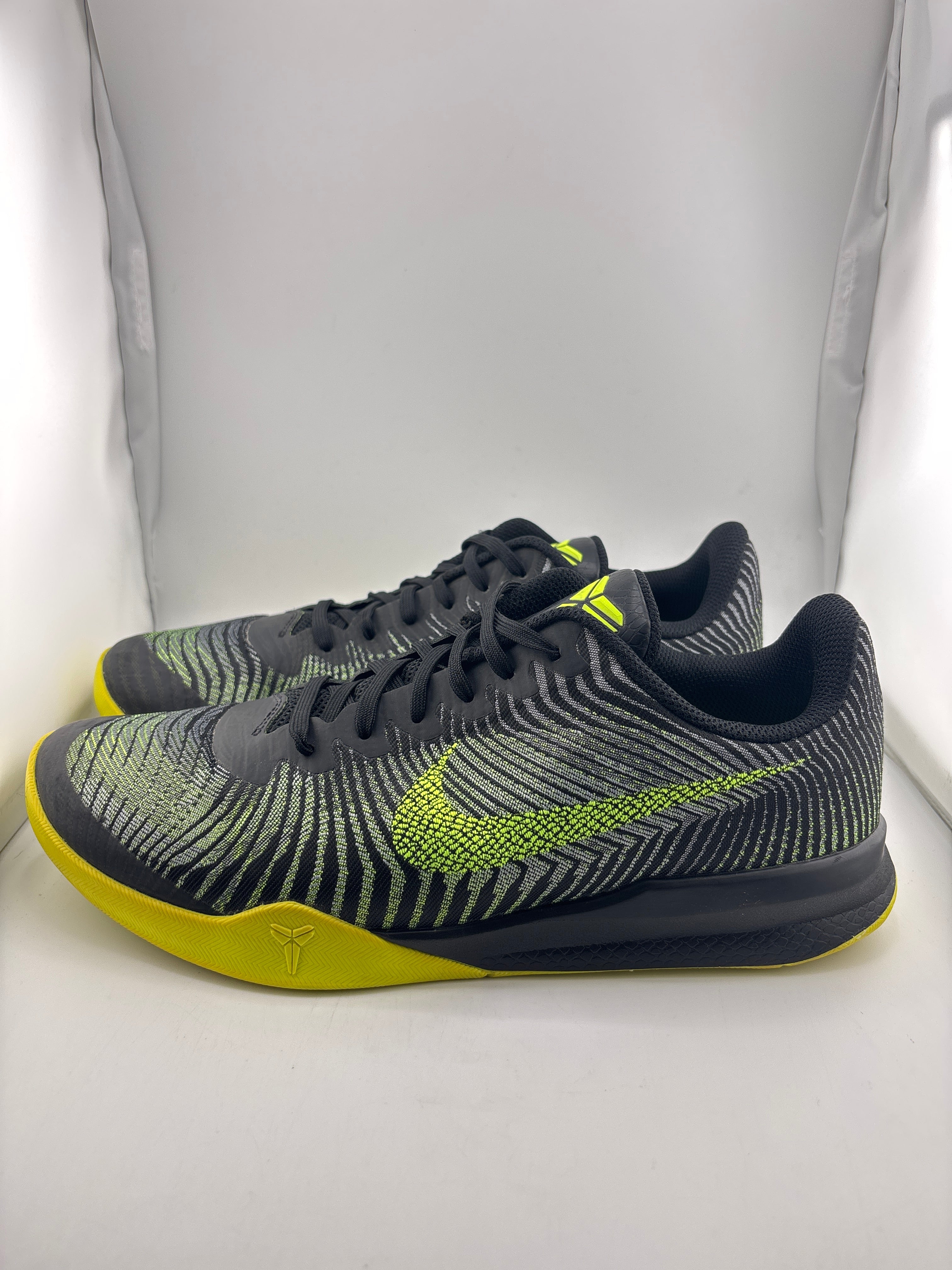 Nike KB Mentality 2 Black Volt Wolf Grey