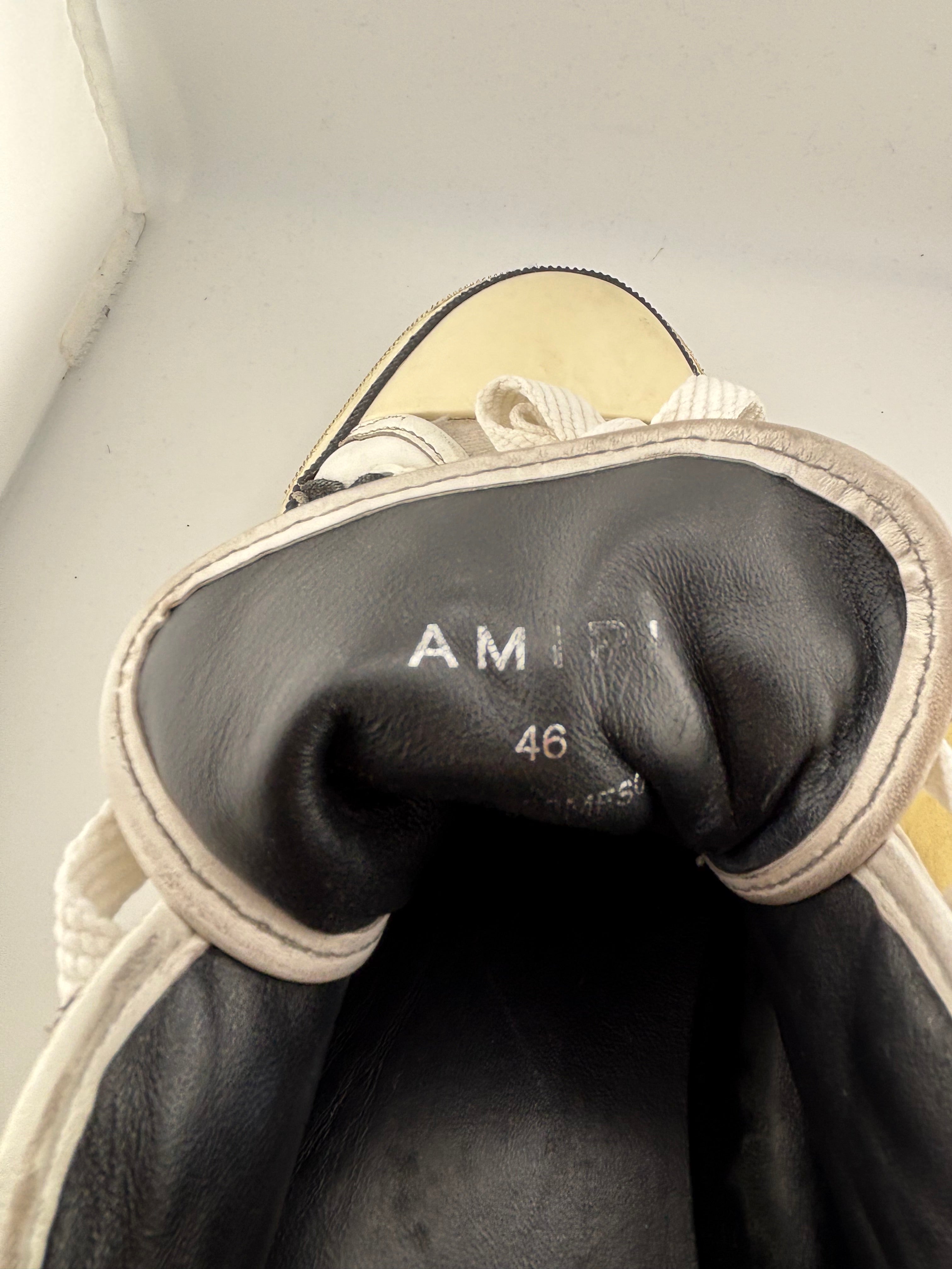 AMIRI Stars Court Low Black White