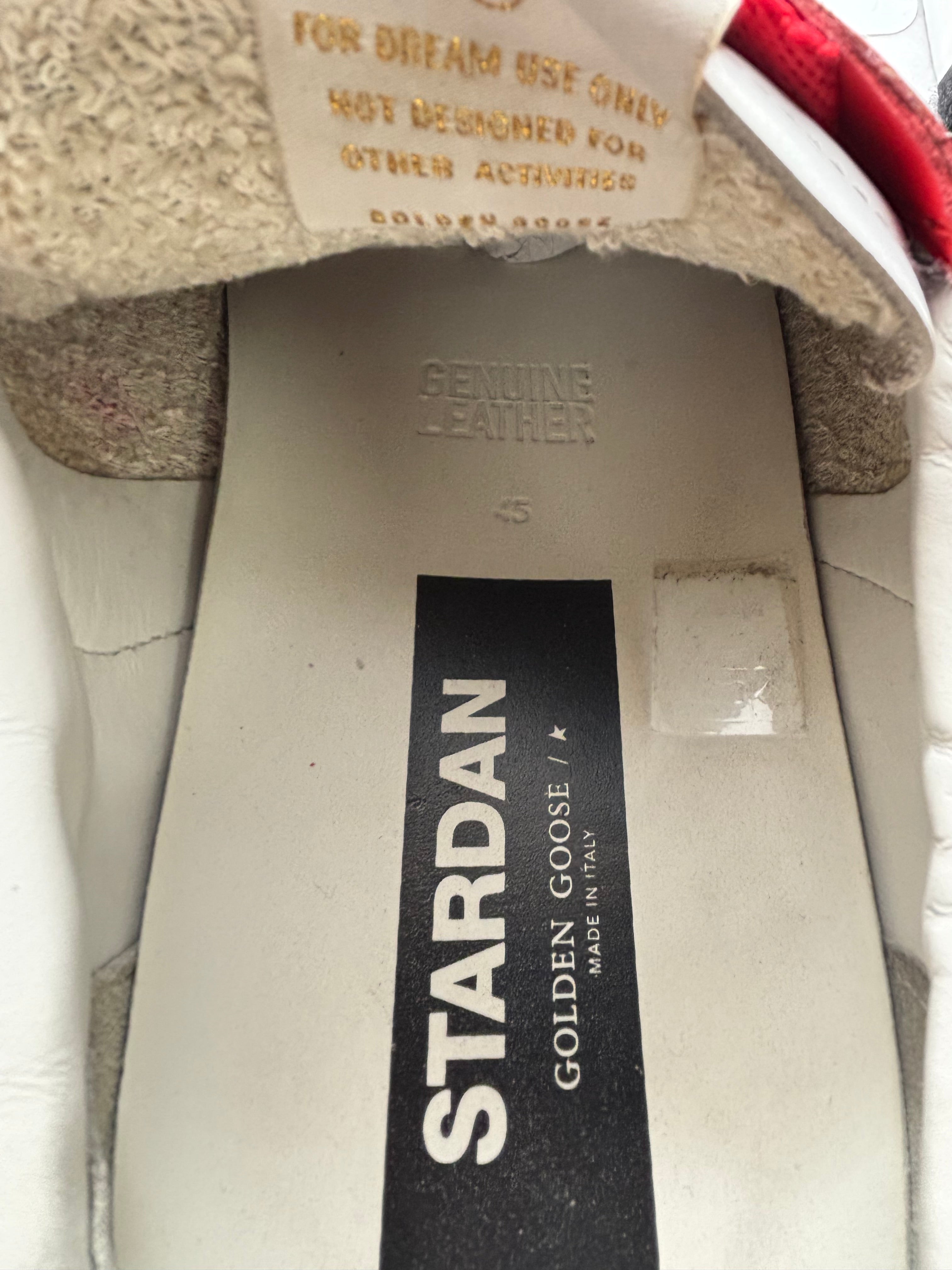Golden Goose StarDan Red/White