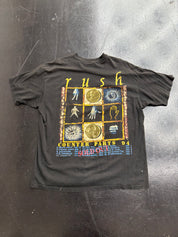 Vintage Rush Counter Parts Tee Black
