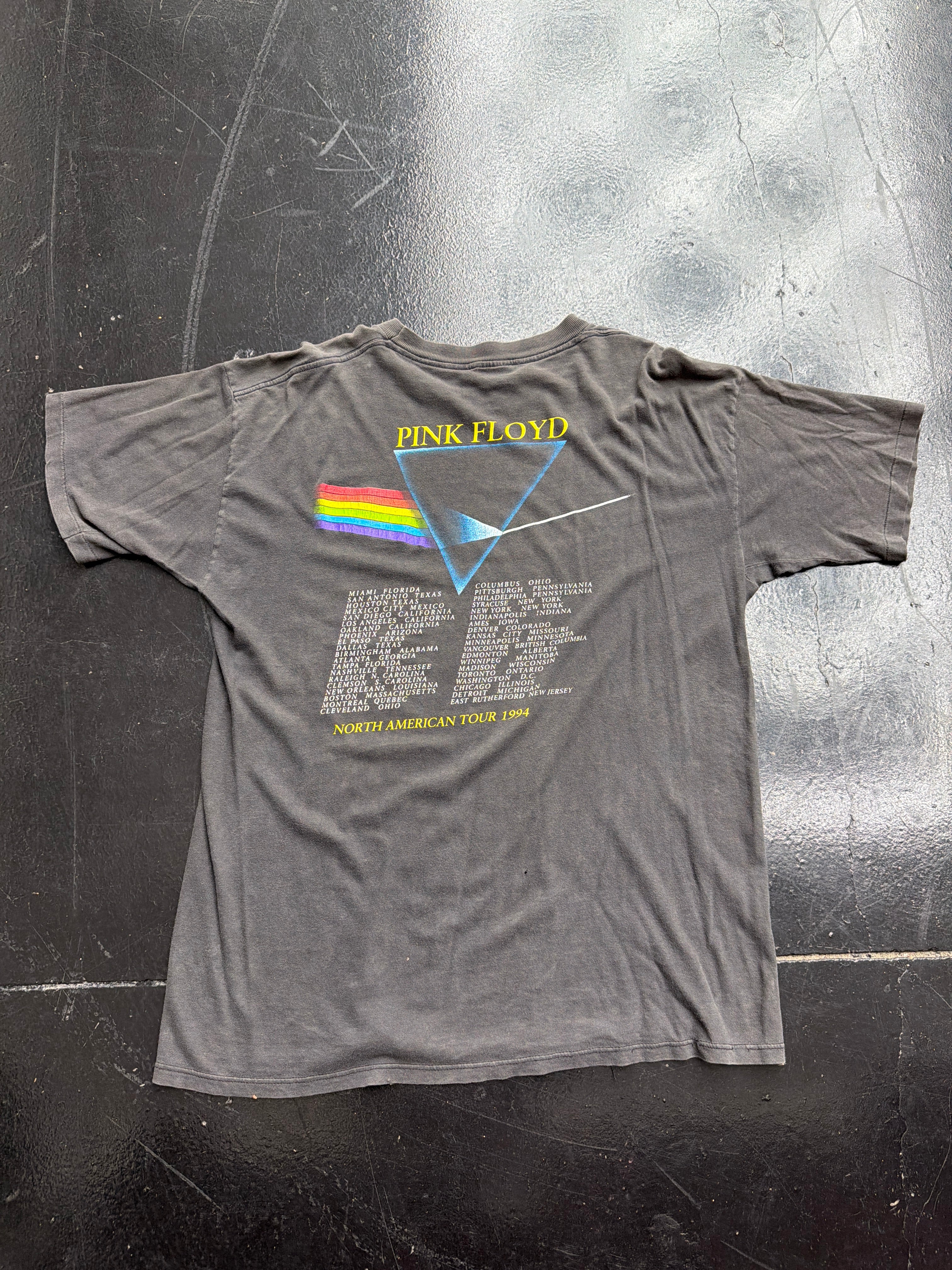 Vintage ‘92 Pink Floyd Dark Side of the Moon Tee