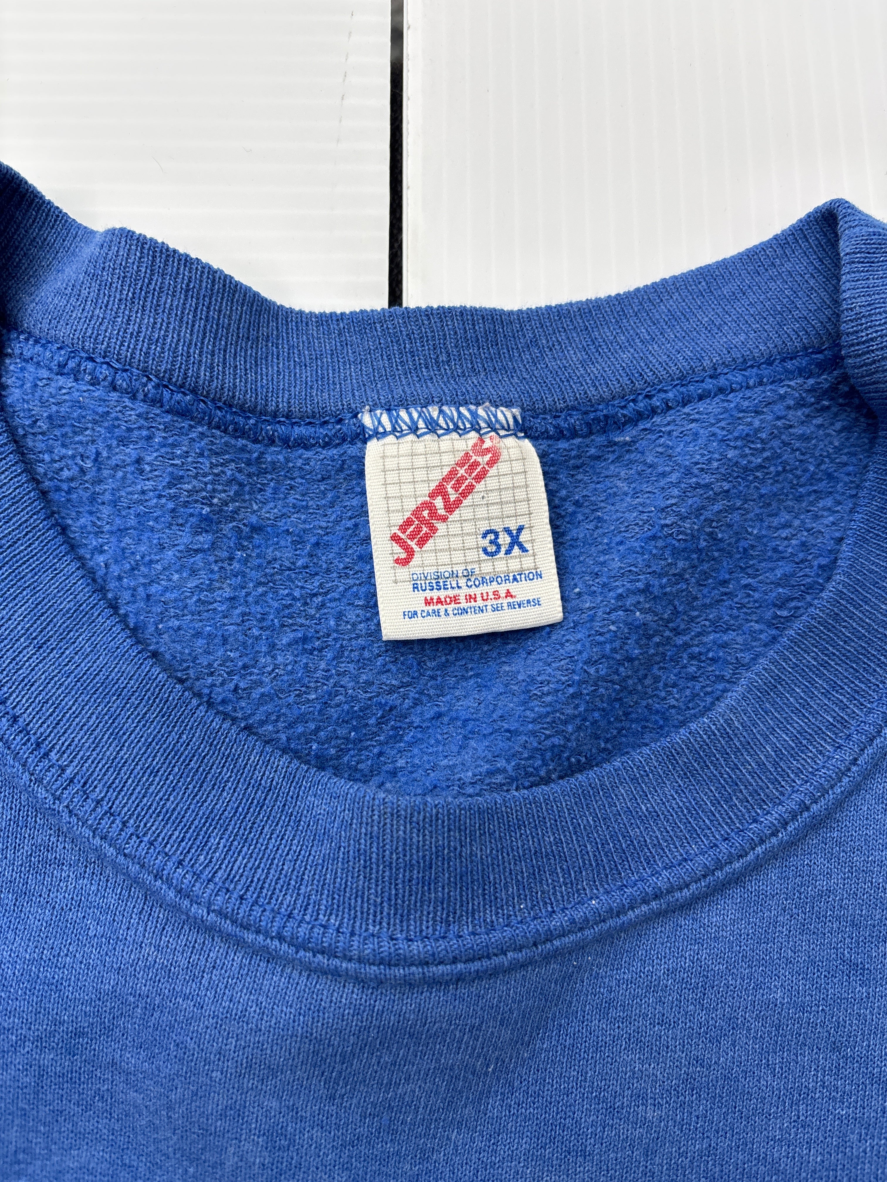 Vintage 1980 Led Zeppelin Over Europe Last Tour Sweatshirt 