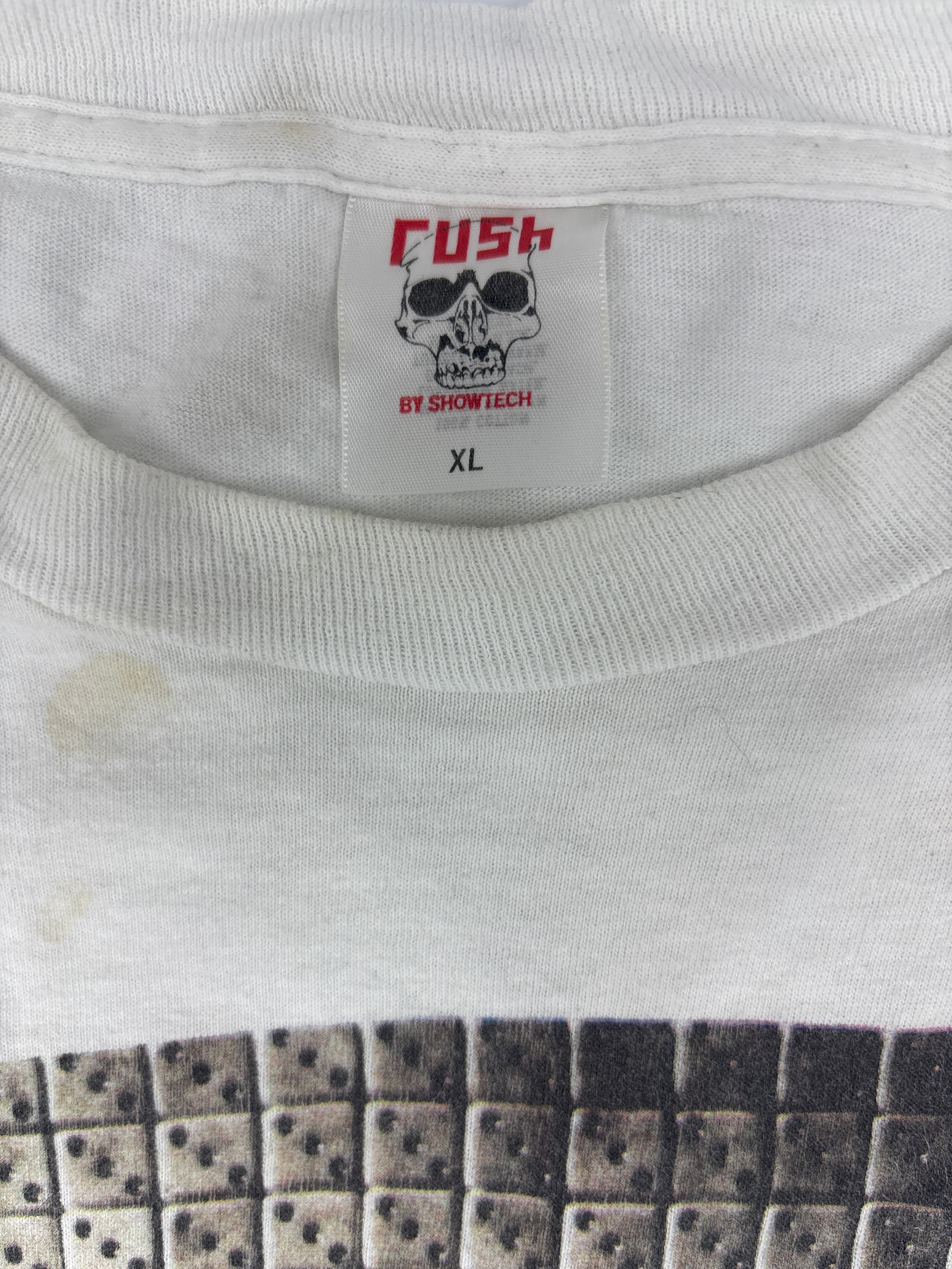 Vintage SPORTSWEAR Rush Roll The Bones Album 1991-92 Tour T Shirt