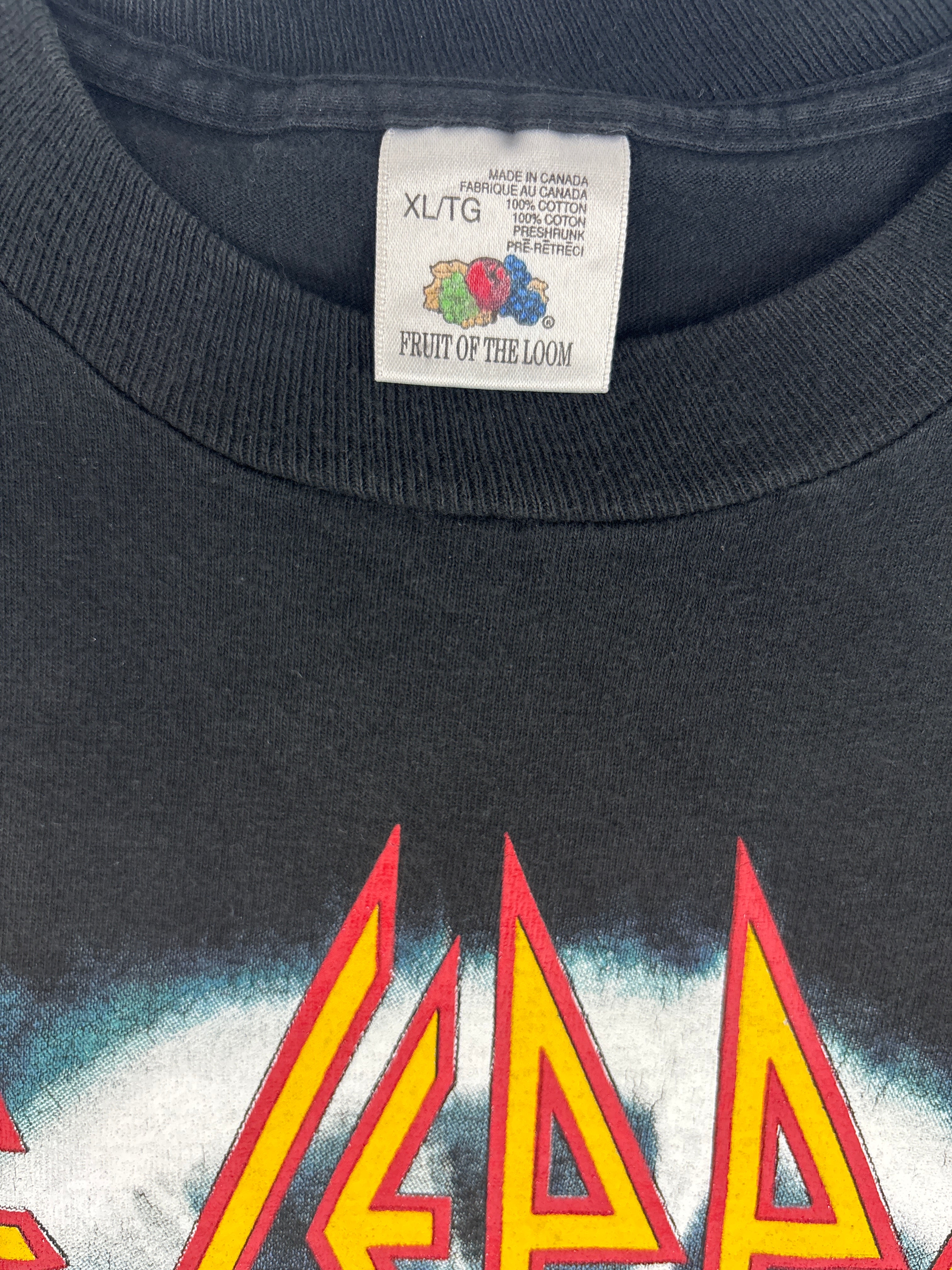 Vintage 1992 Def Leppard Adrenalize tour T-shirt 
