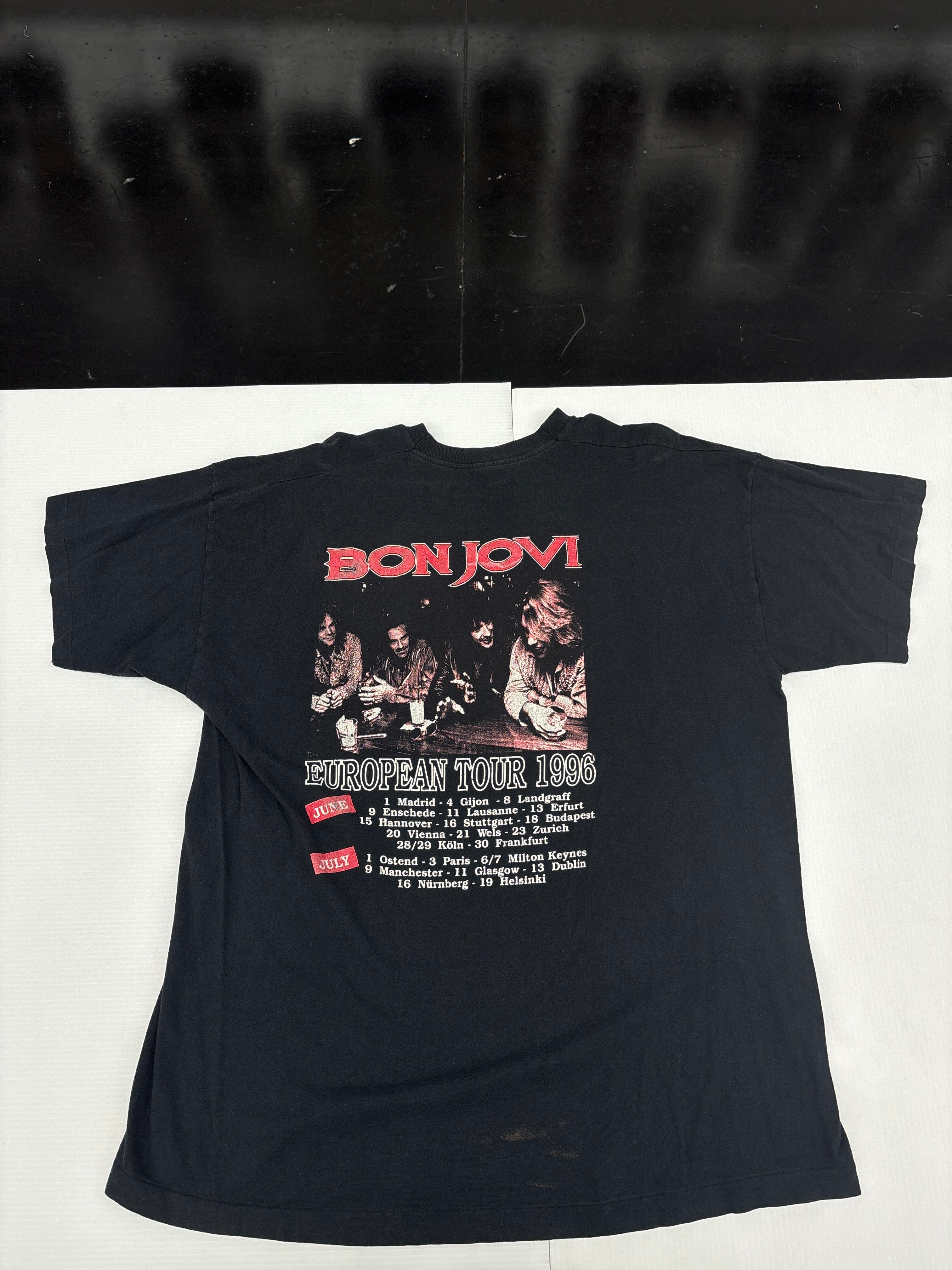 vintage 1996 Bon Jovi T-shirt  "These Days" European tour