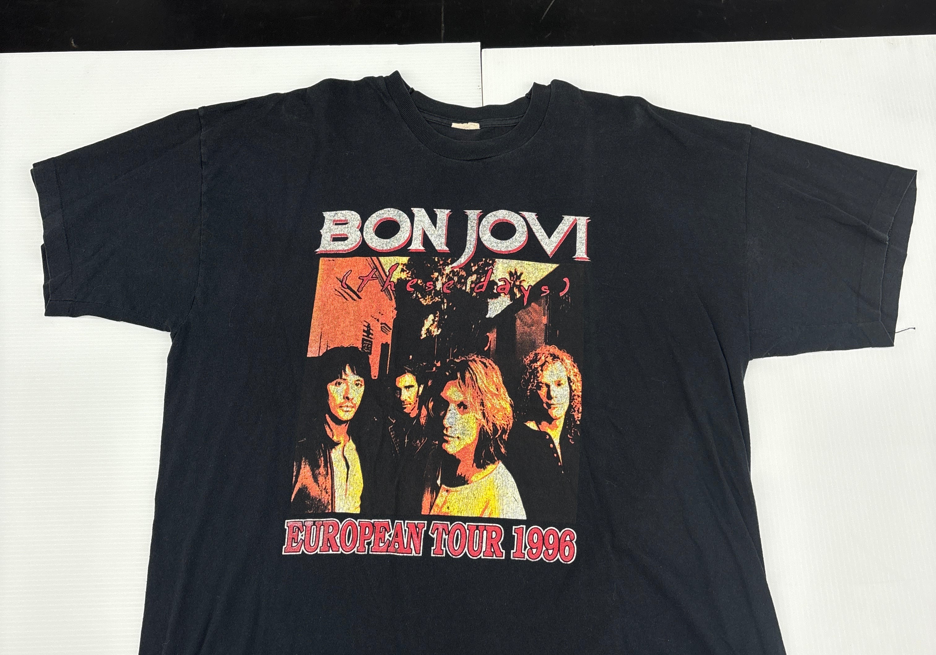 vintage 1996 Bon Jovi T-shirt  "These Days" European tour