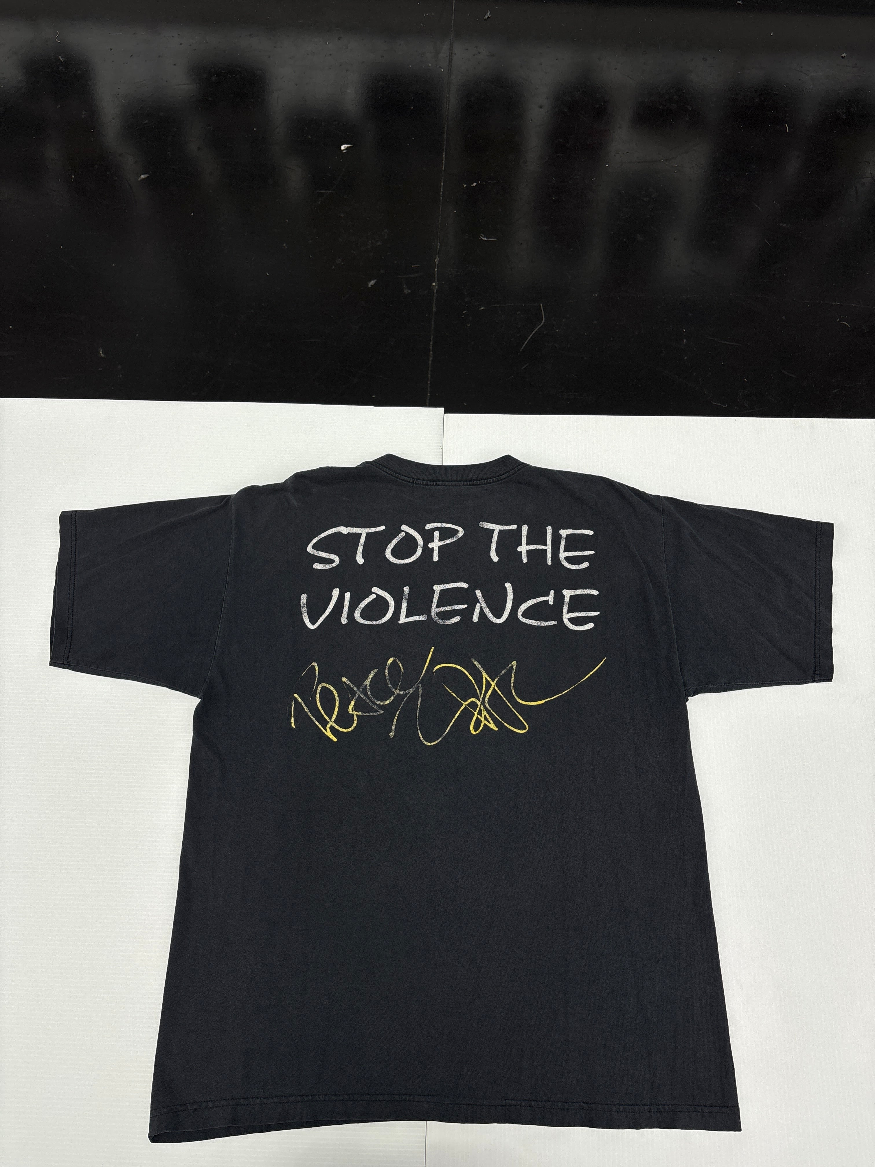 Vintage 90s 1997 2PacStop The Violence Rap Tee