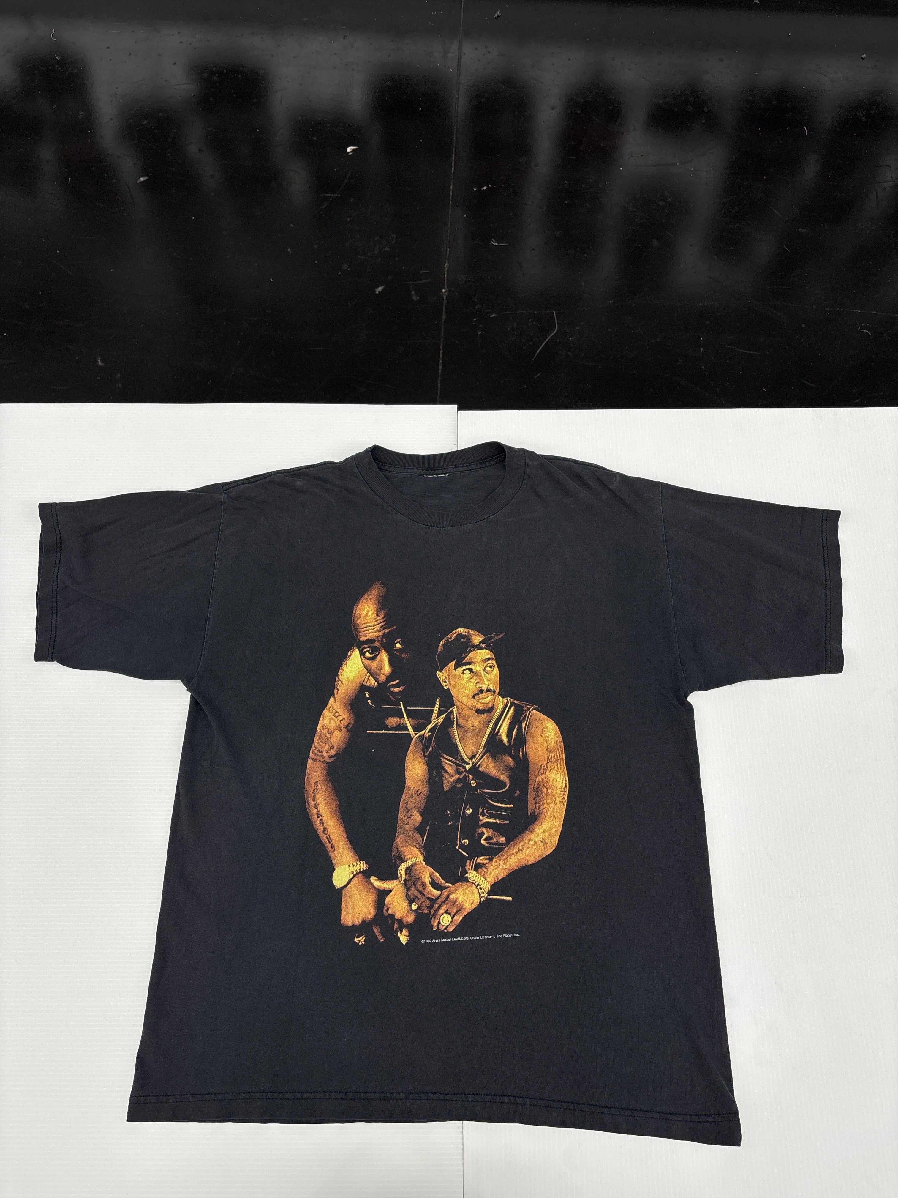 Vintage 90s 1997 2PacStop The Violence Rap Tee