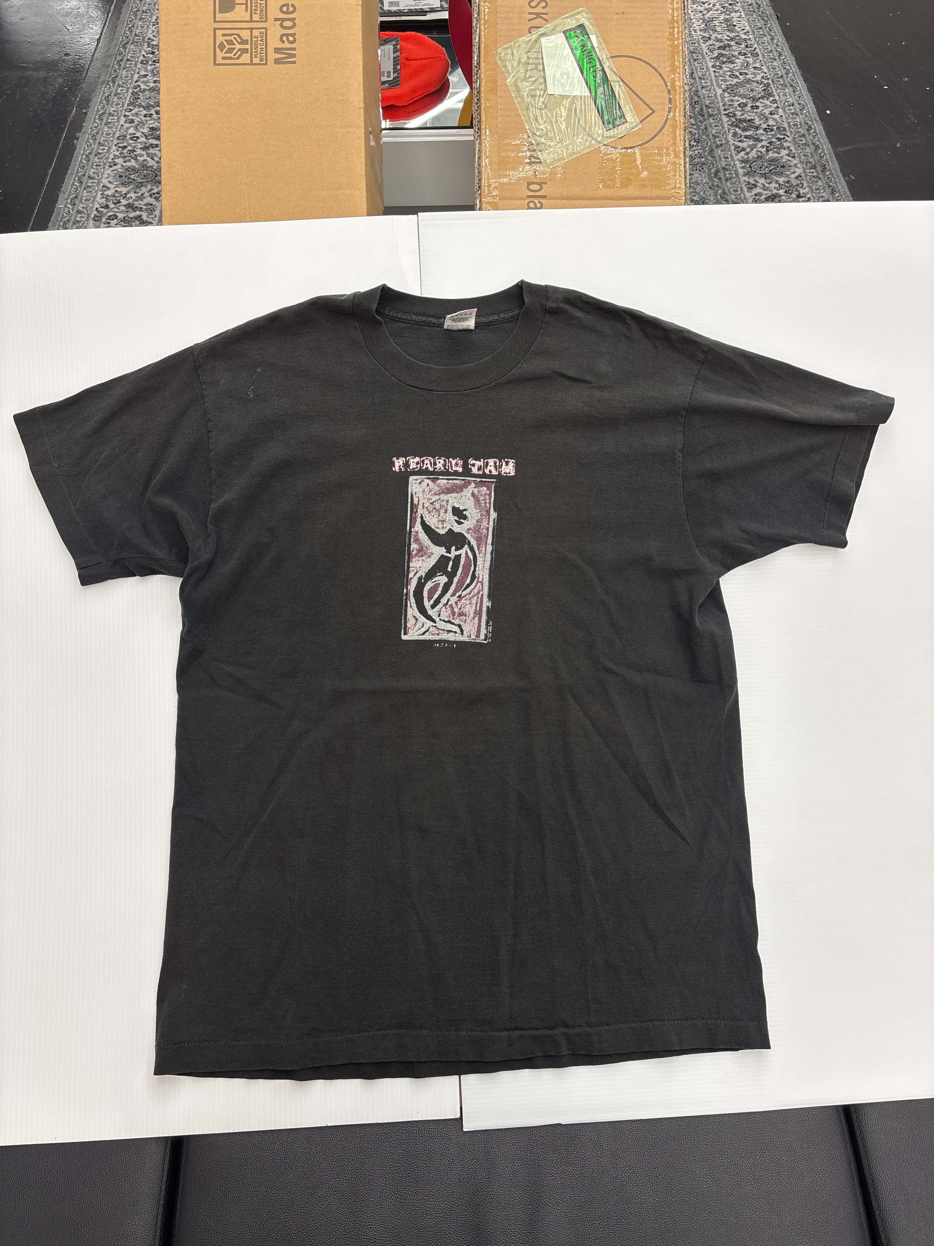 Vintage 1993 Pearl Jam Reject Tour Tee