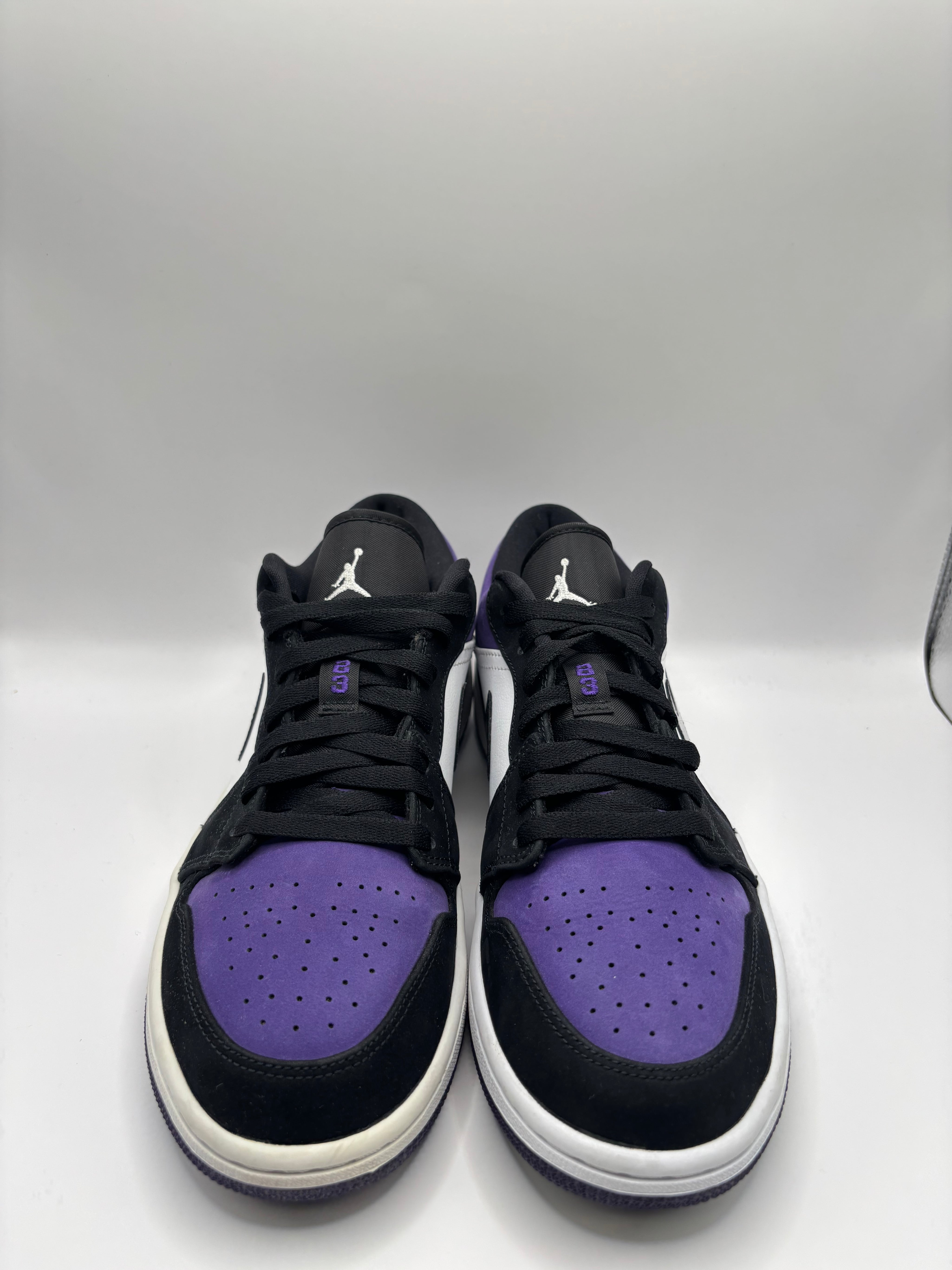 Jordan 1 Low Court Purple