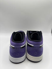 Jordan 1 Low Court Purple