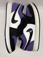 Jordan 1 Low Court Purple