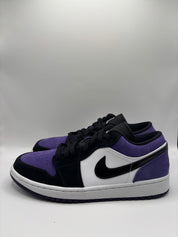 Jordan 1 Low Court Purple