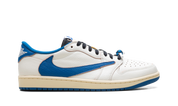 Jordan 1 Retro Low OG SP Fragment x Travis Scott Sail Military Blue