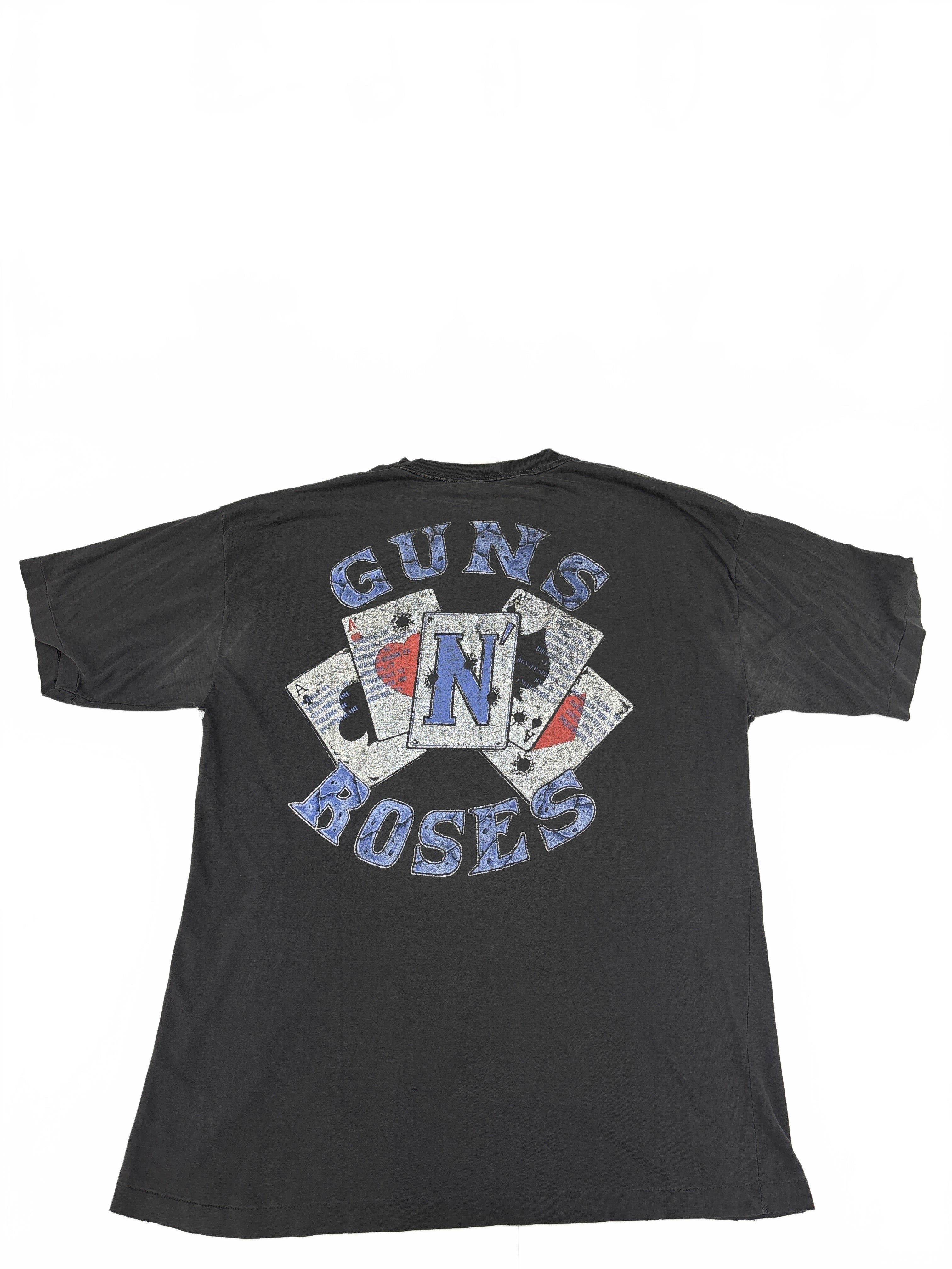 Vintage 1991 Guns N' Roses "Use Your Illusion" tour shirt