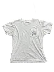 Chrome Hearts Horse Shoe Logo Pocket T-Shirt White