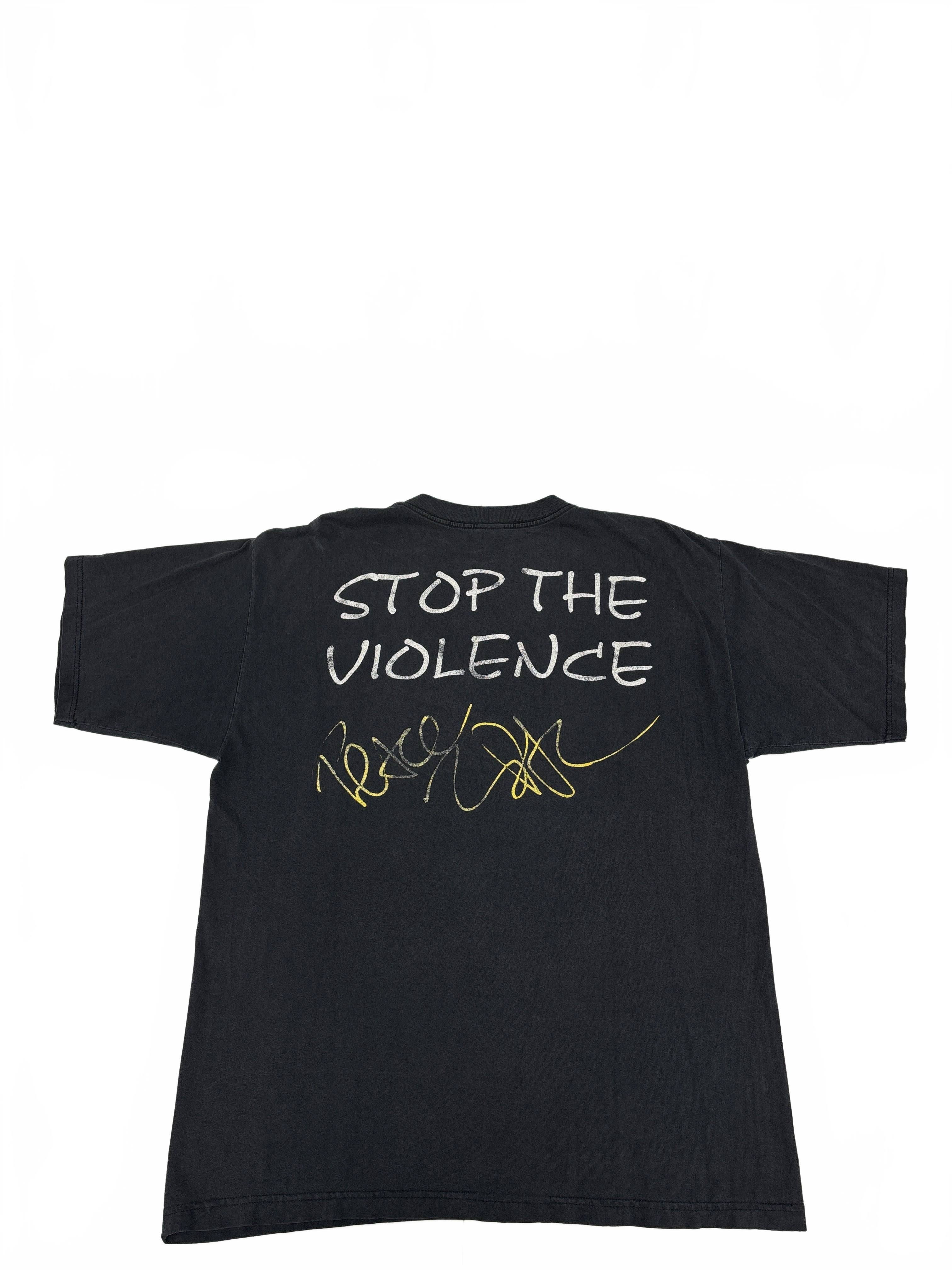 Vintage 90s 1997 2PacStop The Violence Rap Tee