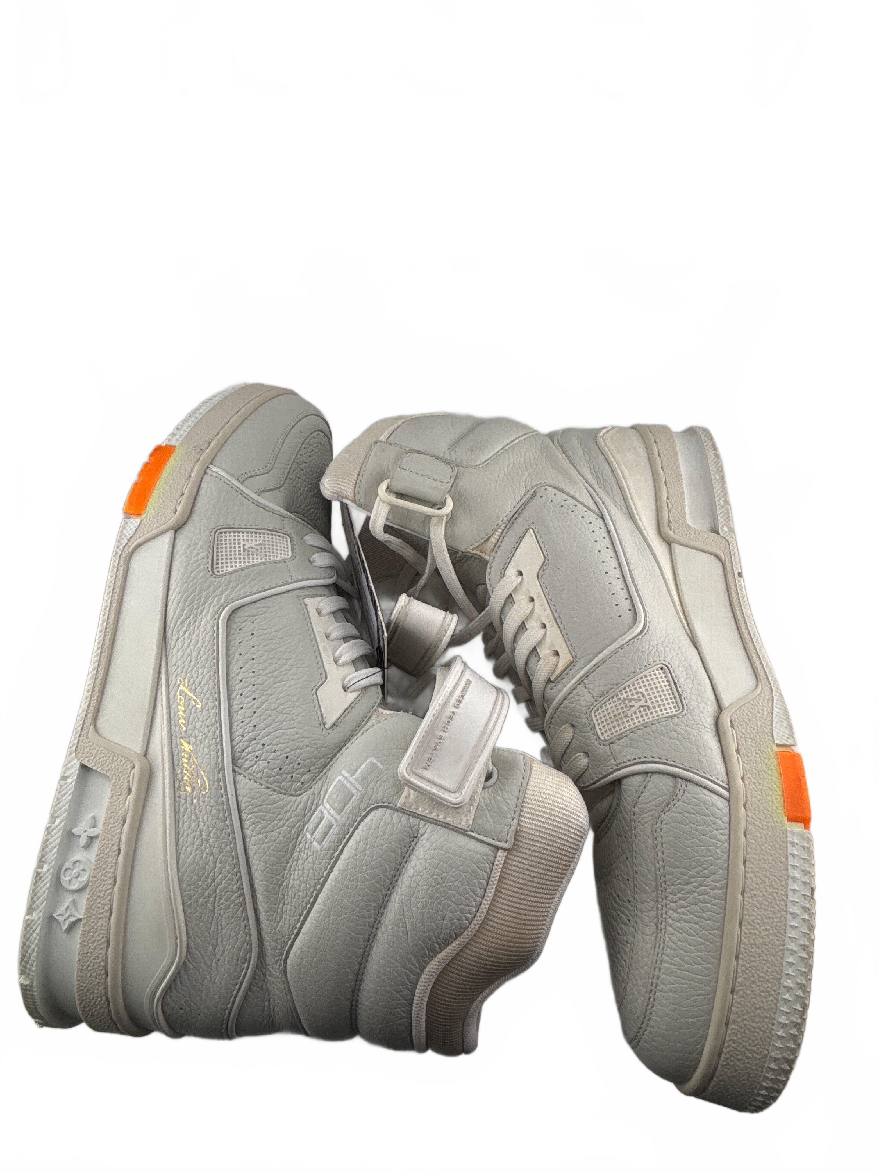 Louis Vuitton Trainer High Top Grey