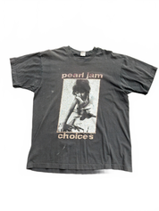 Vintage ‘92 Pearl Jame Choices Tee Black