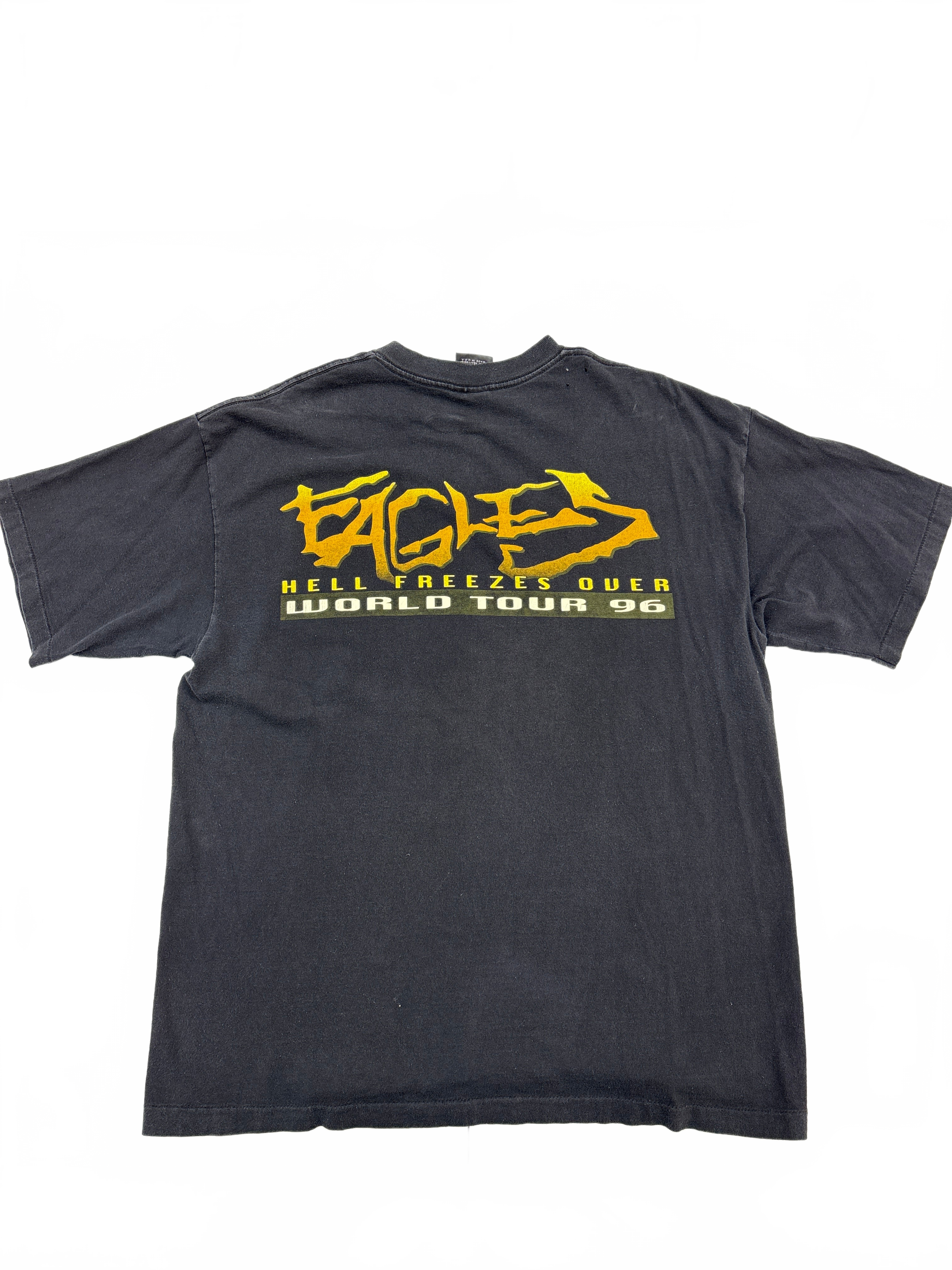 Vintage 1996 Eagles Hell Freezes Over World Tour Tee