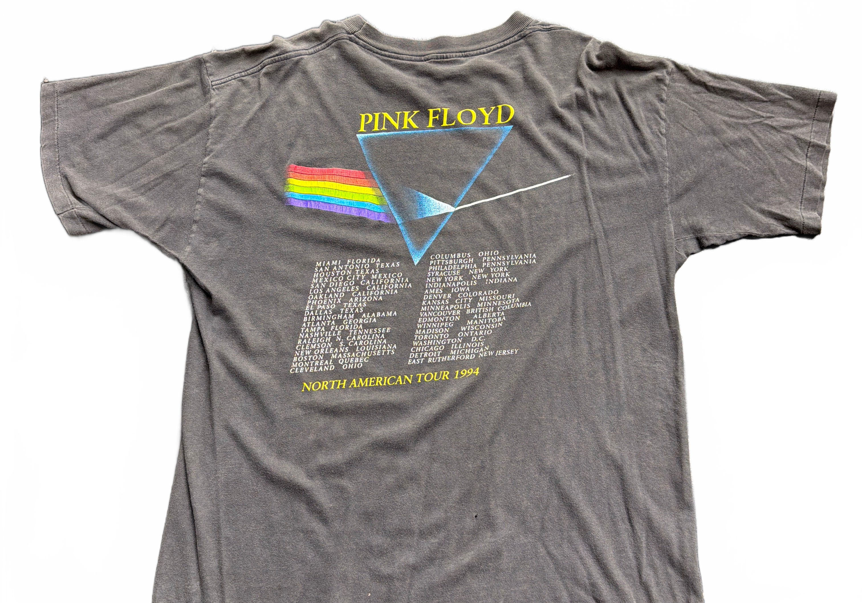 Vintage ‘92 Pink Floyd Dark Side of the Moon Tee