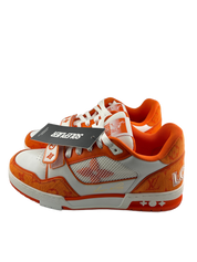 Louis Vuitton Trainer Monogram Denim Orange