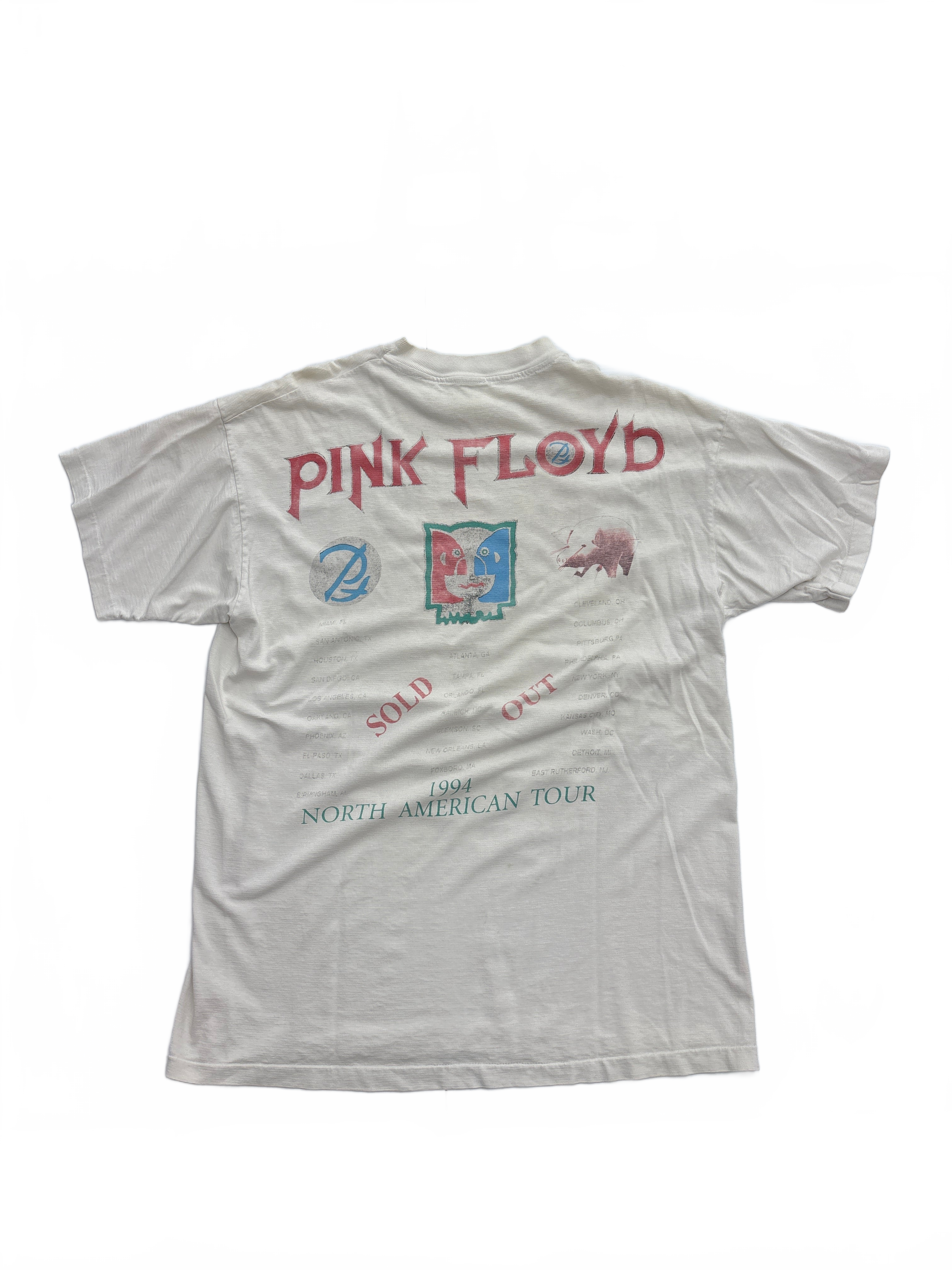 Vintage 1994 Pink Floyd The Division Bell Tour Tee