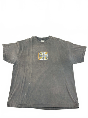 Vintage 00 West Coast Choppers Orange Bike Tee