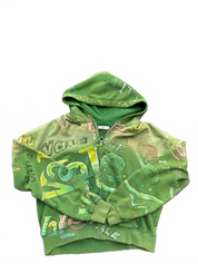 Vale Forever Spearmint Zip Up Hoodie Green