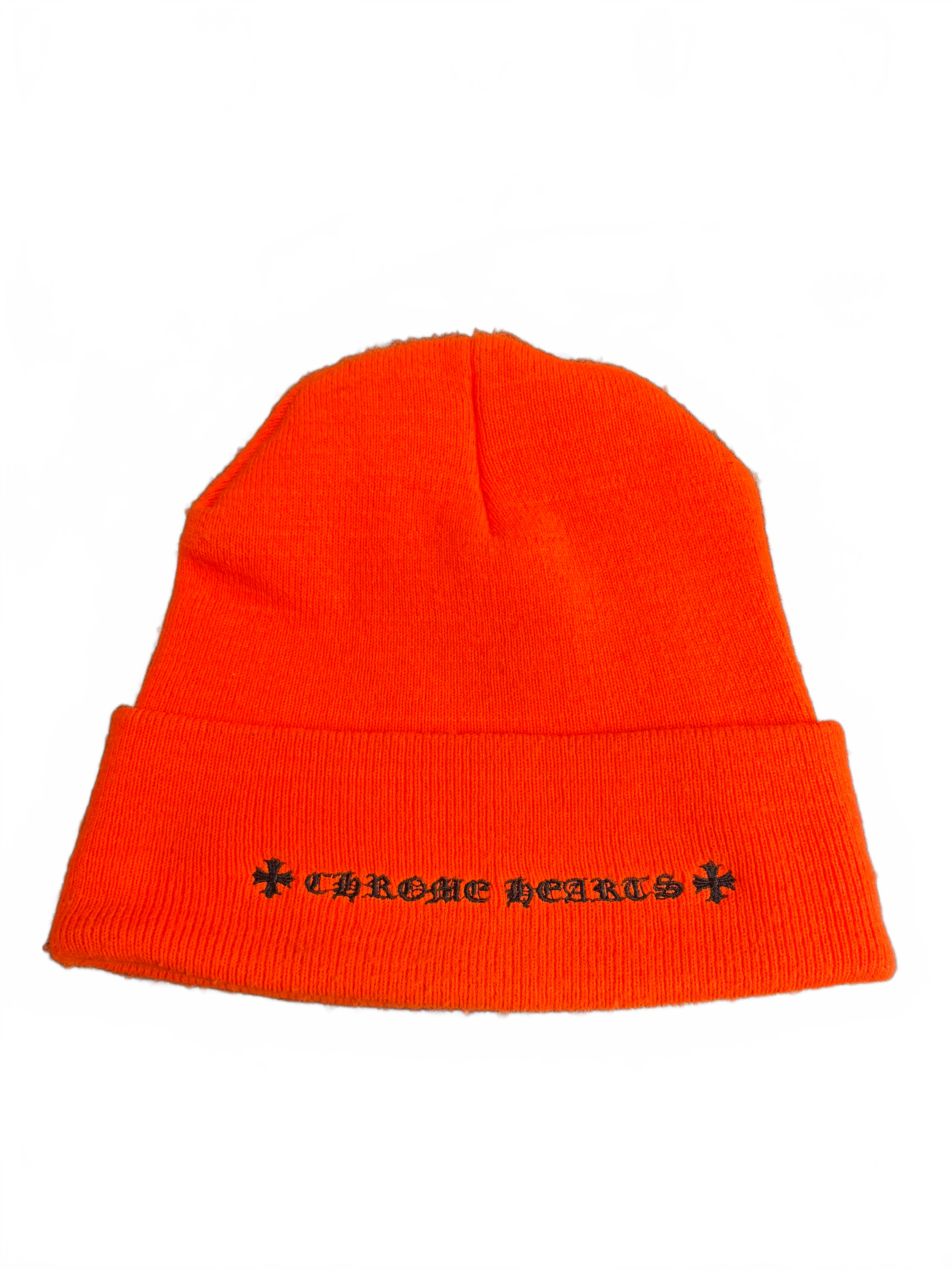 Chrome Hearts Orange Beanie