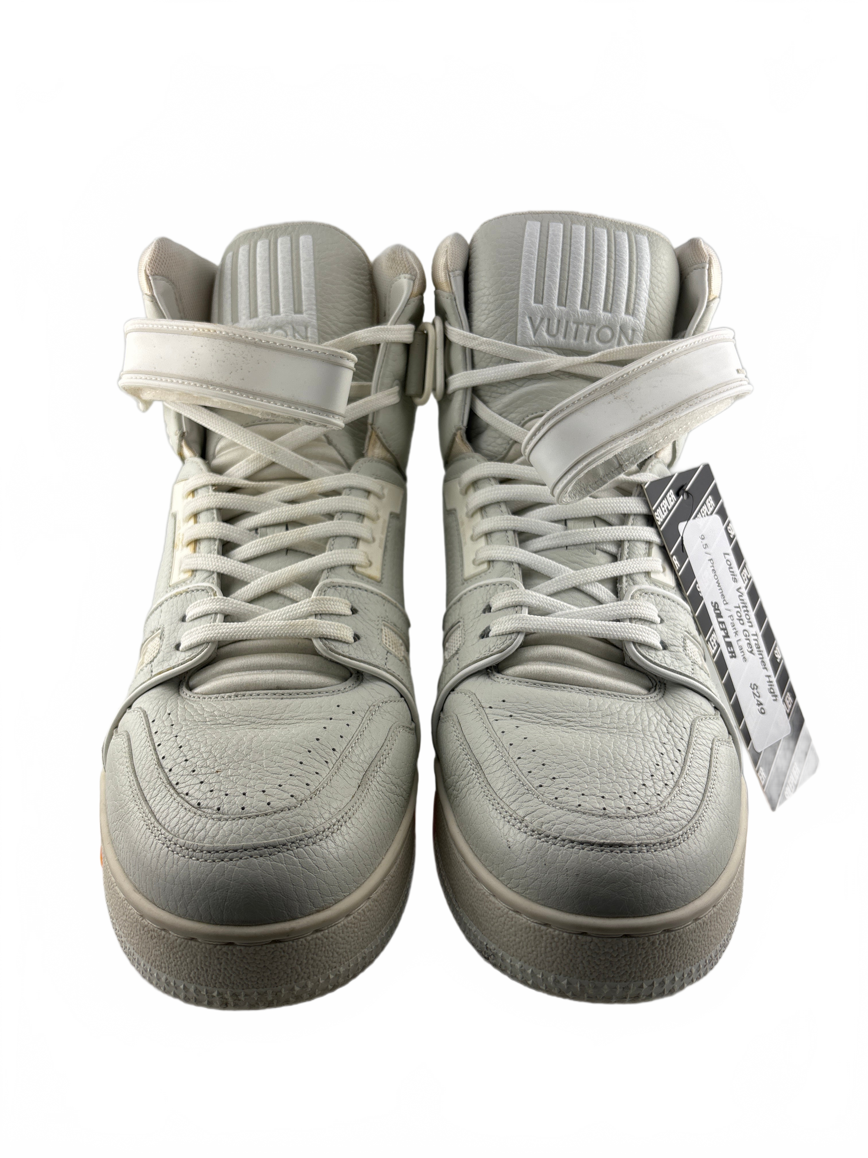 Louis Vuitton Trainer High Top Grey