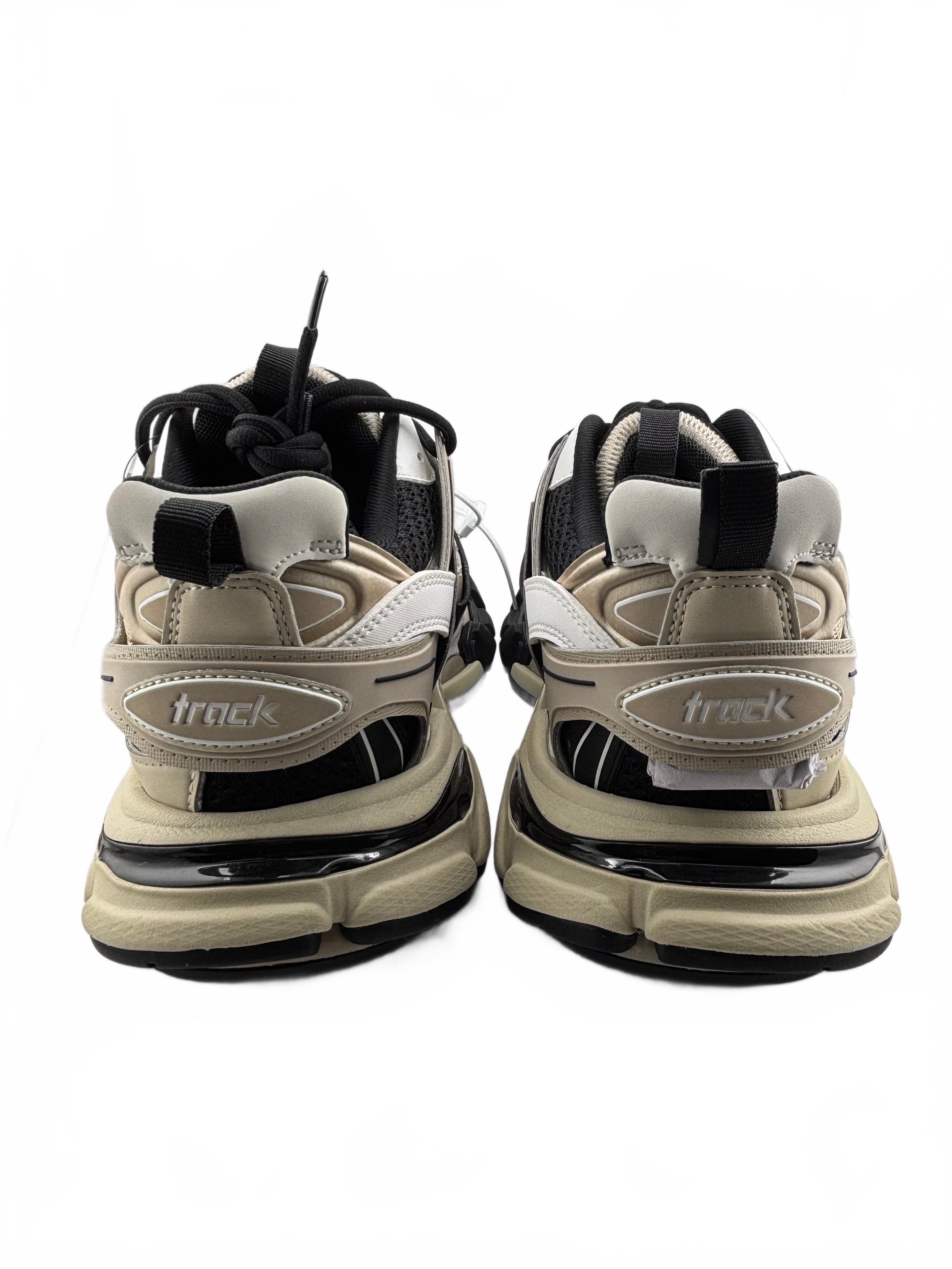 Balenciaga Track Beige Black
