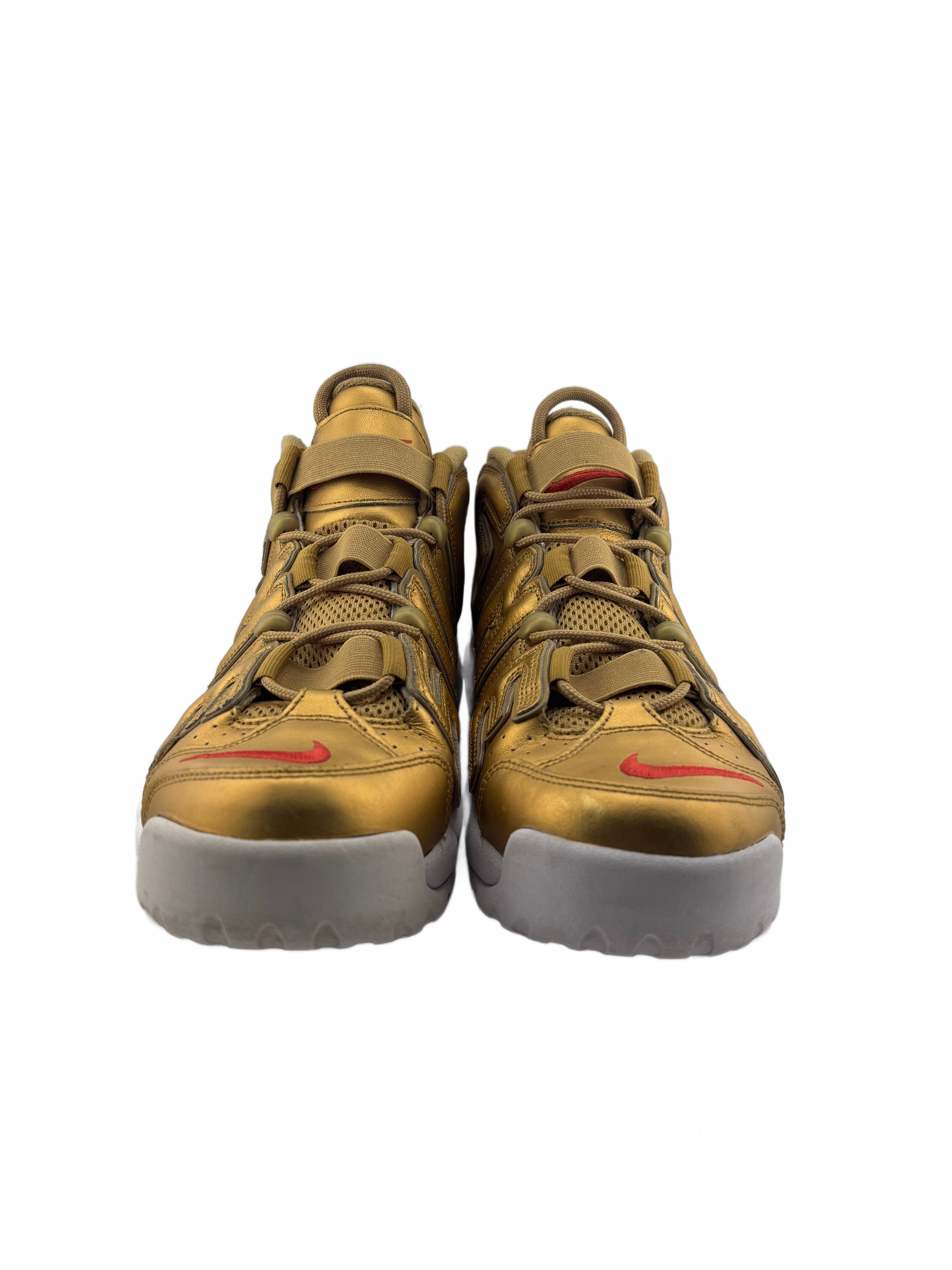 Nike Air More Uptempo Supreme Suptempo Gold