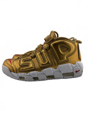 Nike Air More Uptempo Supreme Suptempo Gold