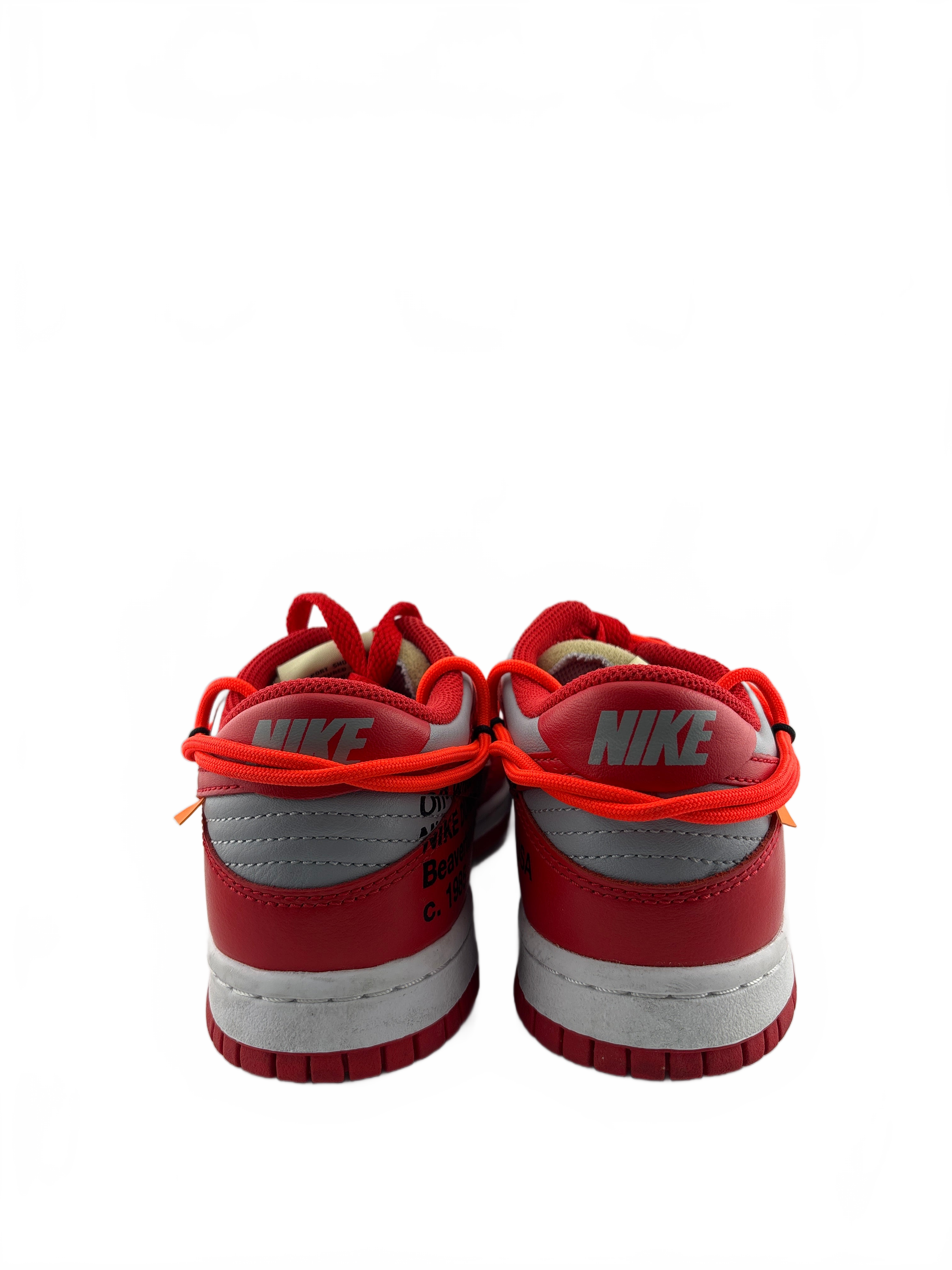Nike Dunk Low Off-White University Red