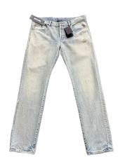 Saint Laurent Slim Fit Jeans Light Fall Blue Denim